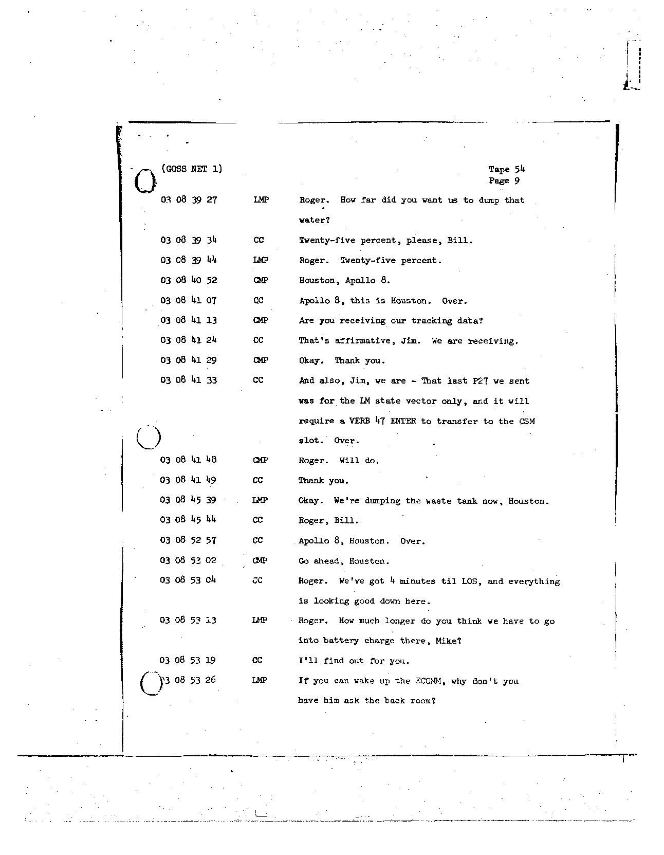 Page 434 of Apollo 8’s original transcript