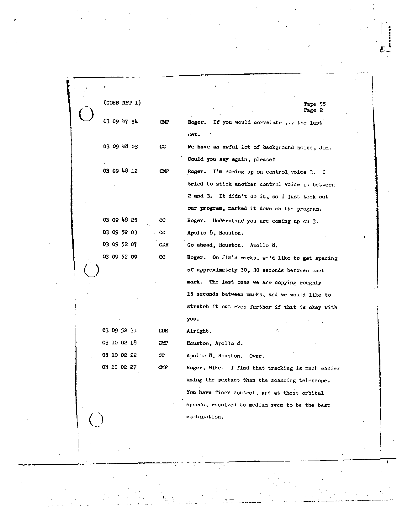 Page 437 of Apollo 8’s original transcript