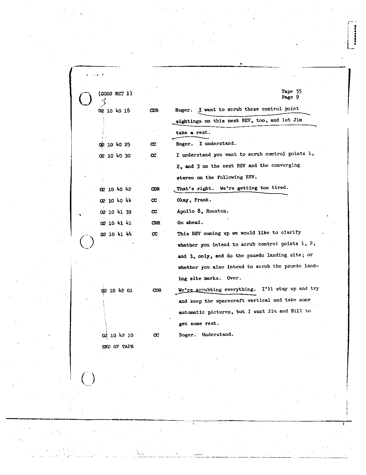 Page 444 of Apollo 8’s original transcript