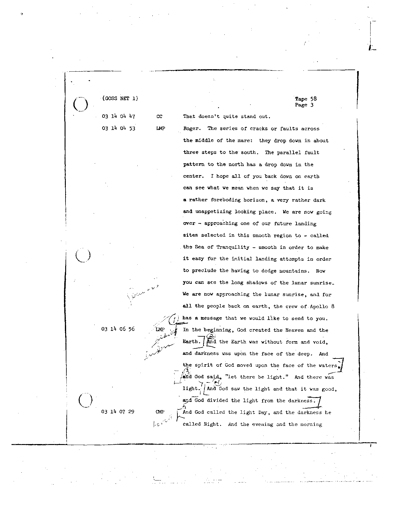 Page 462 of Apollo 8’s original transcript