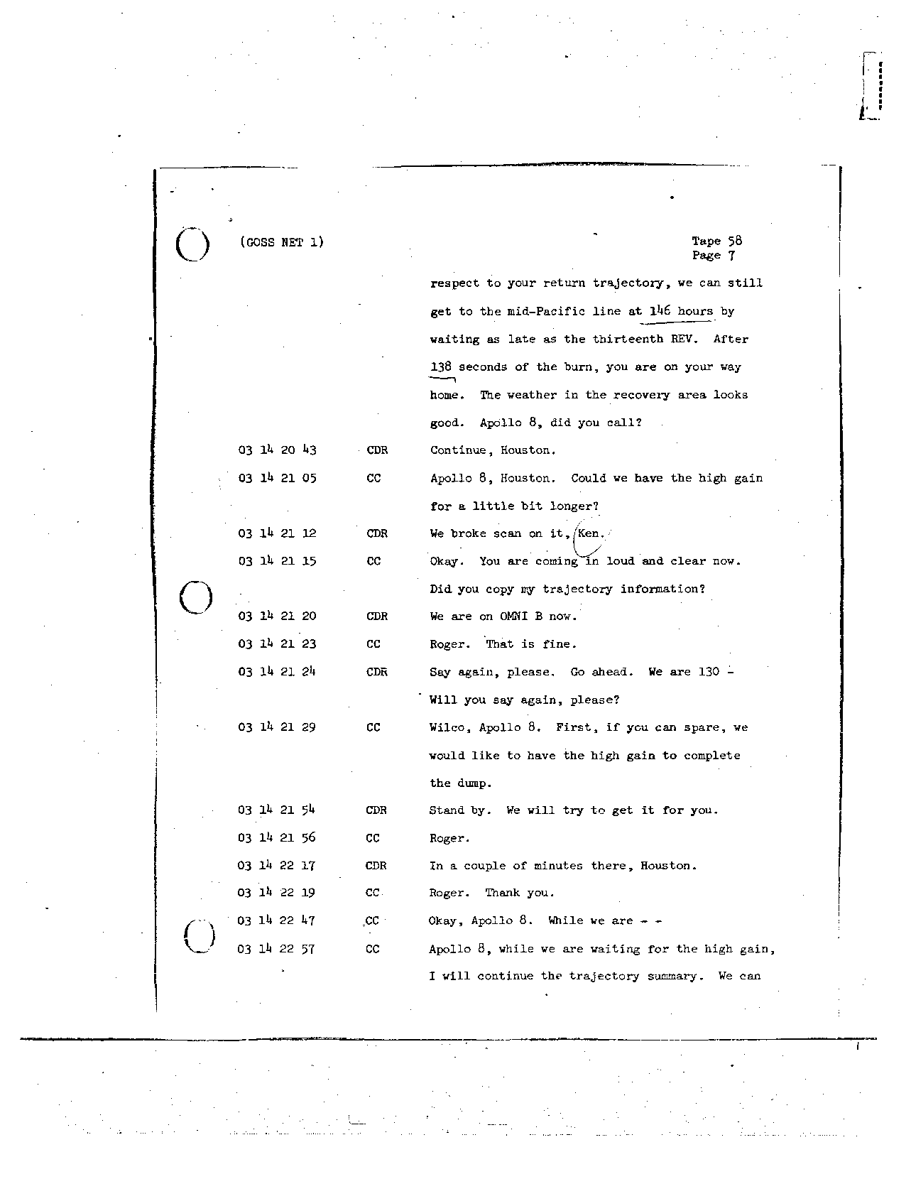 Page 466 of Apollo 8’s original transcript