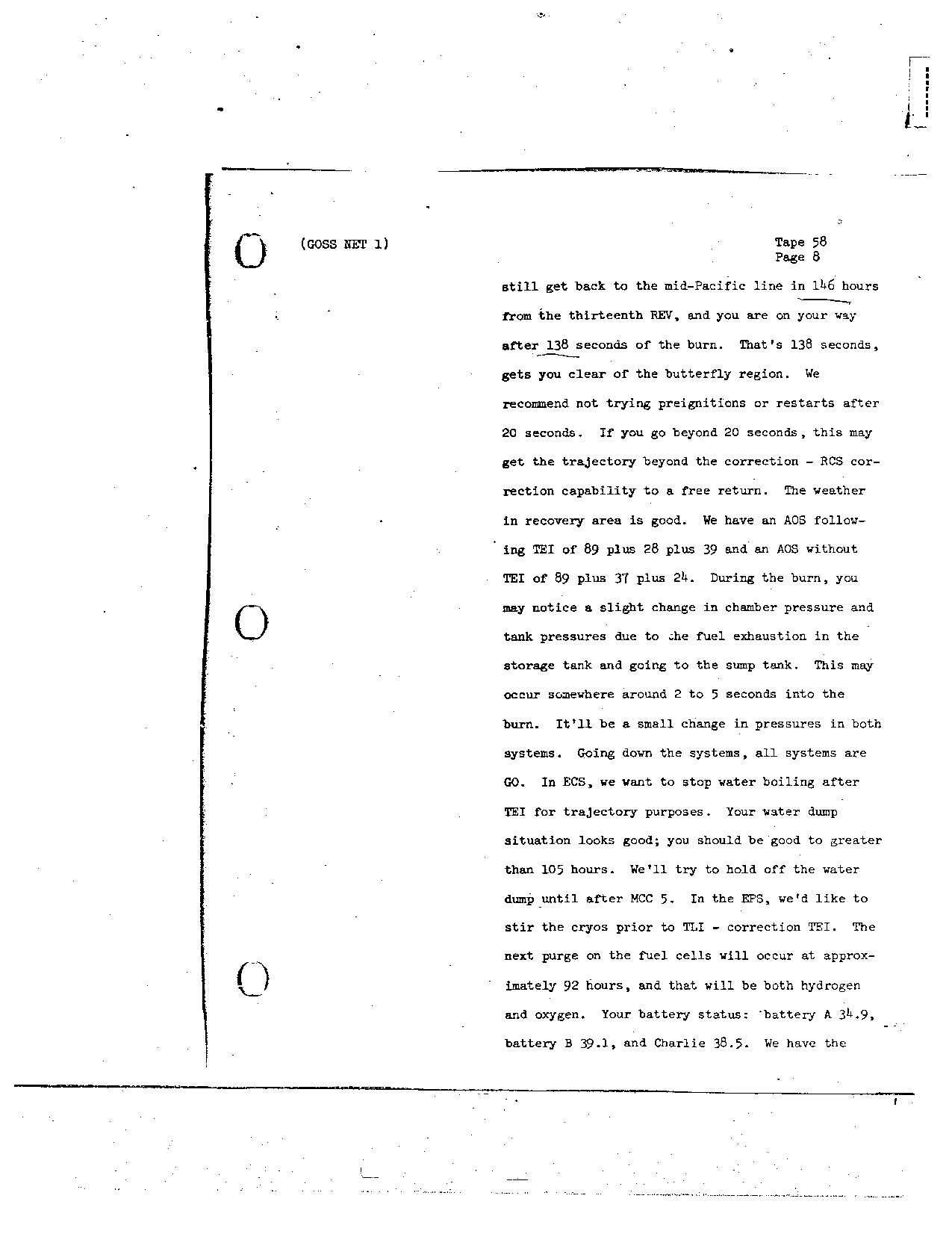 Page 467 of Apollo 8’s original transcript