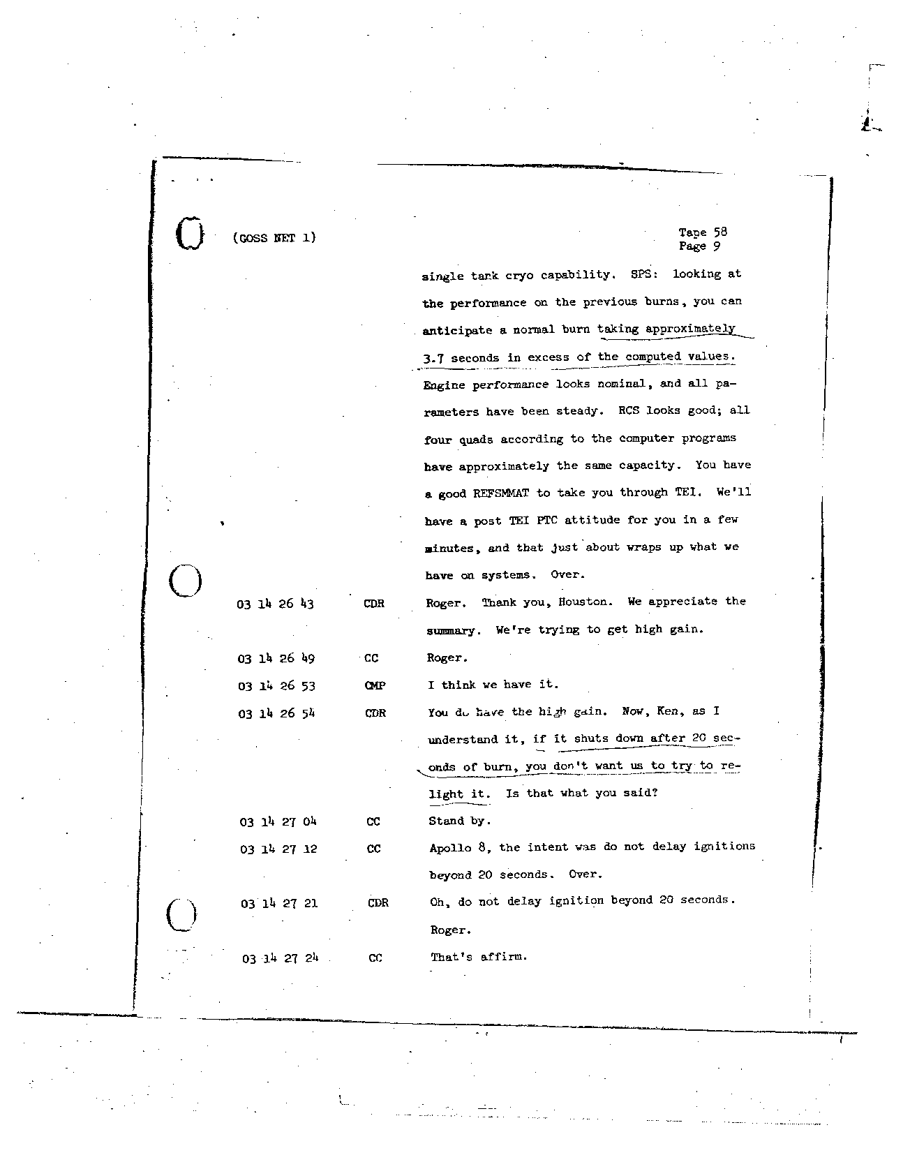 Page 468 of Apollo 8’s original transcript
