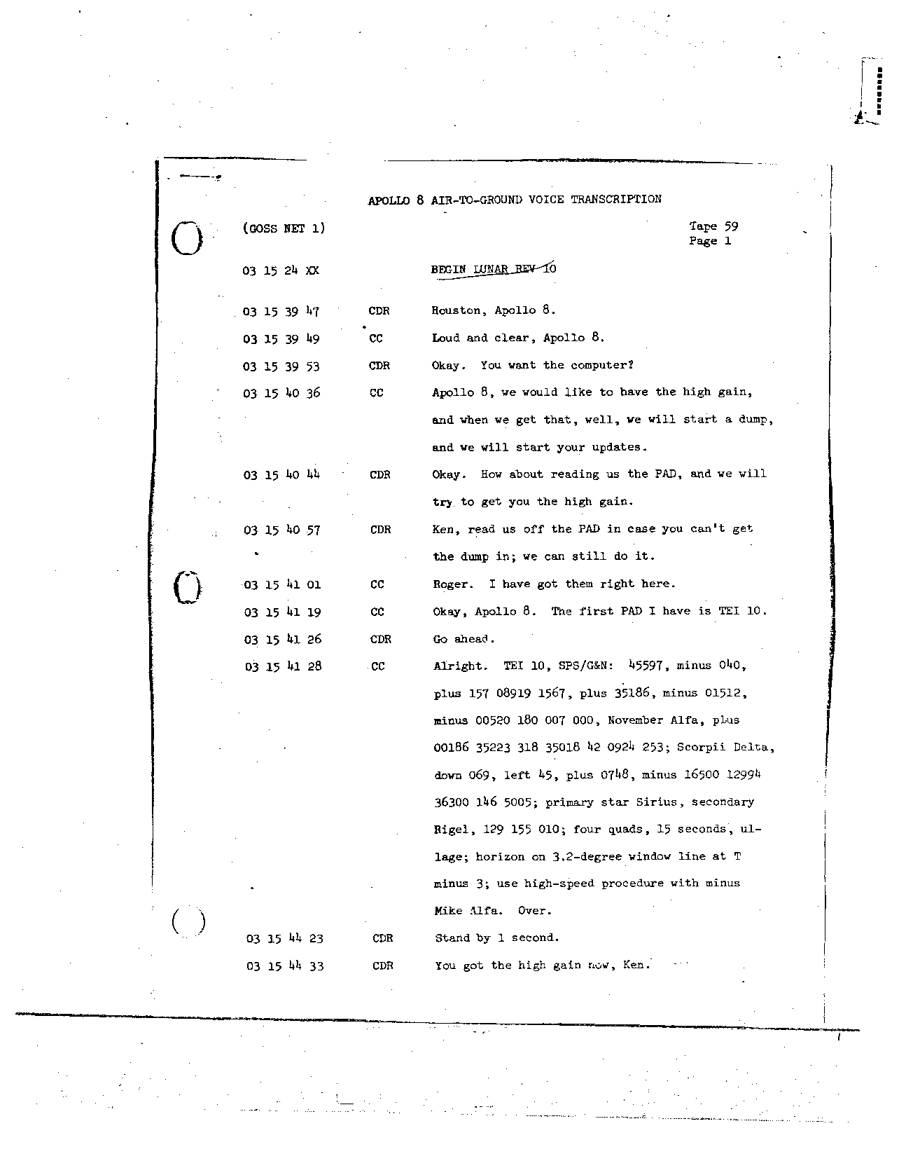 Page 470 of Apollo 8’s original transcript