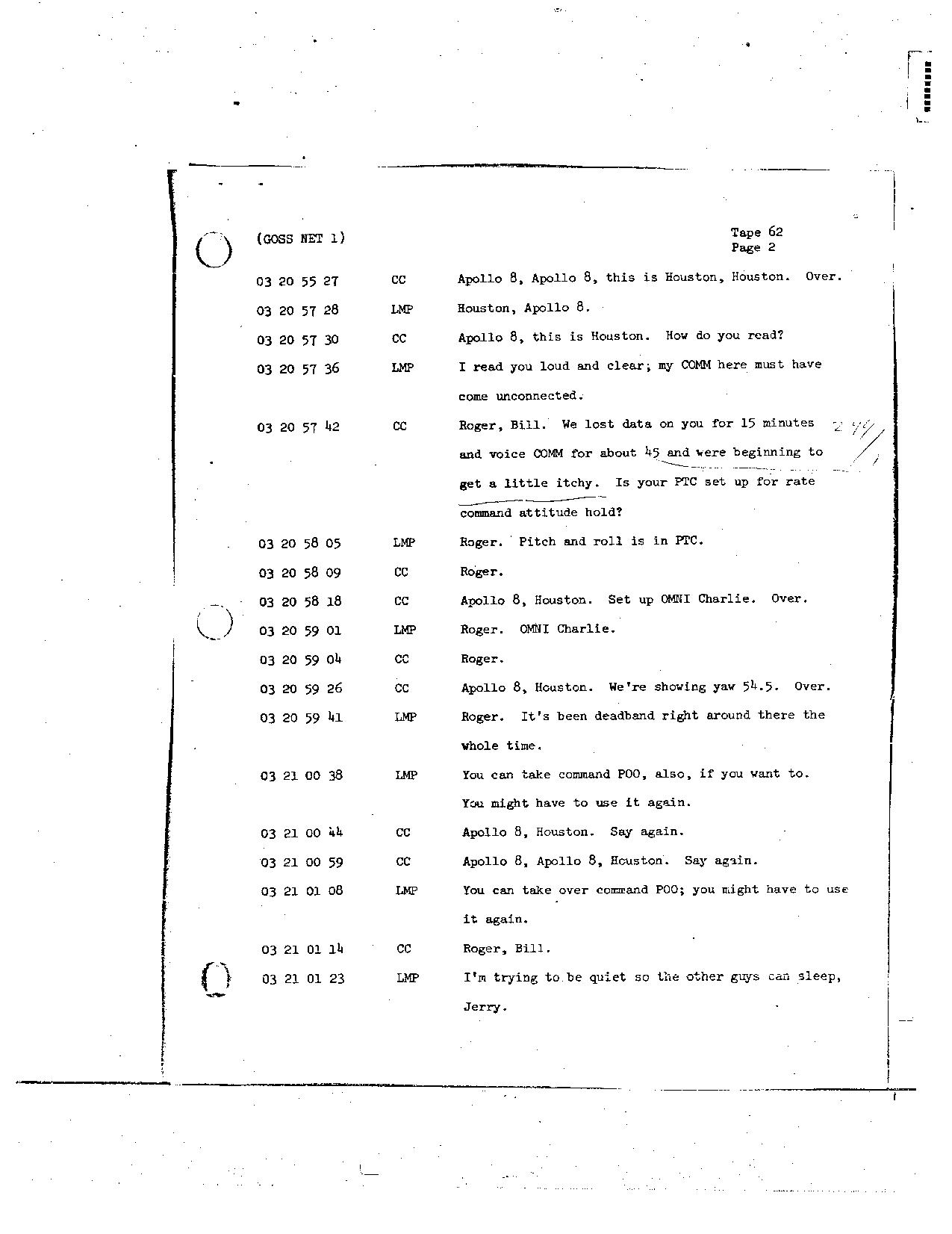 Page 492 of Apollo 8’s original transcript