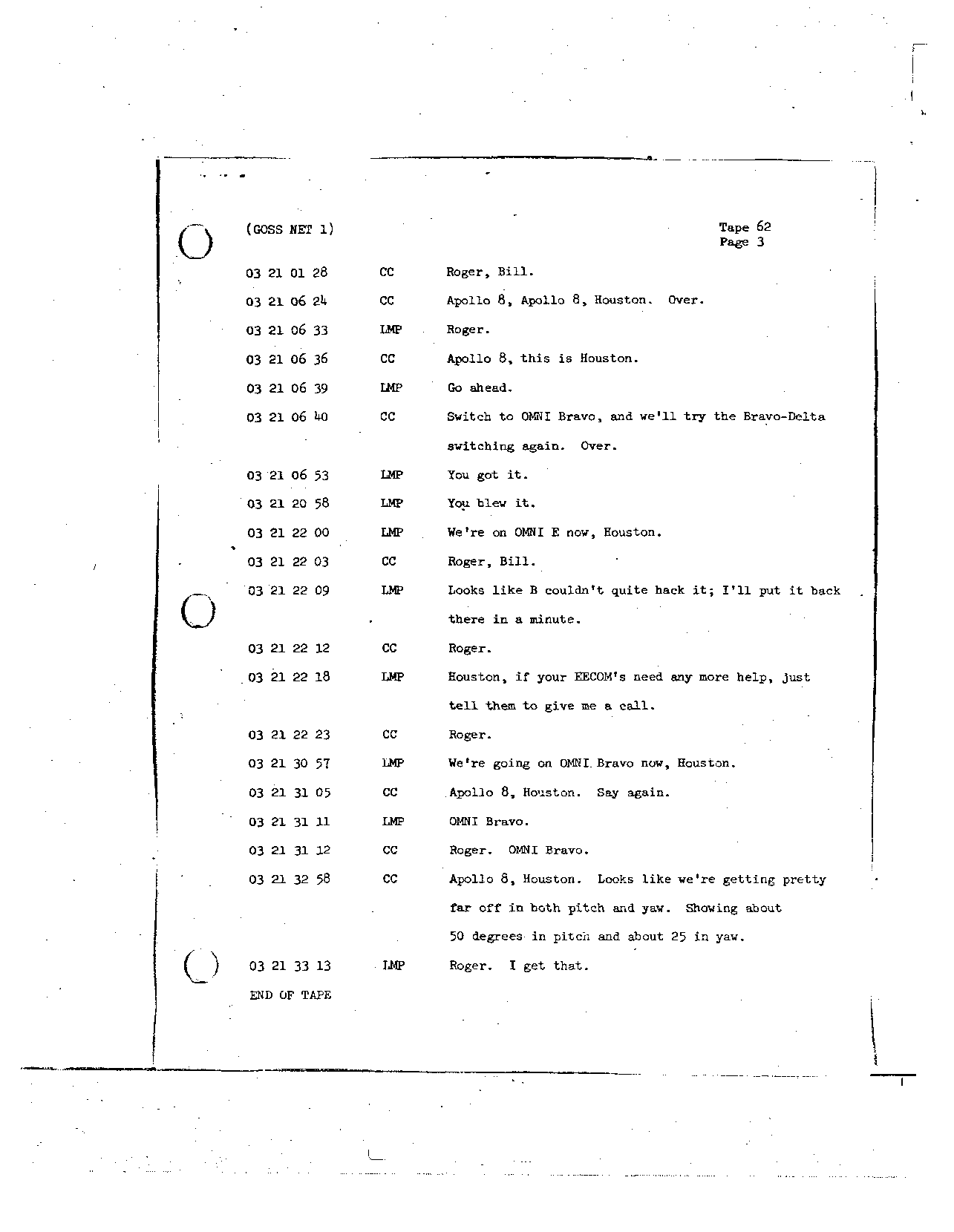 Page 493 of Apollo 8’s original transcript