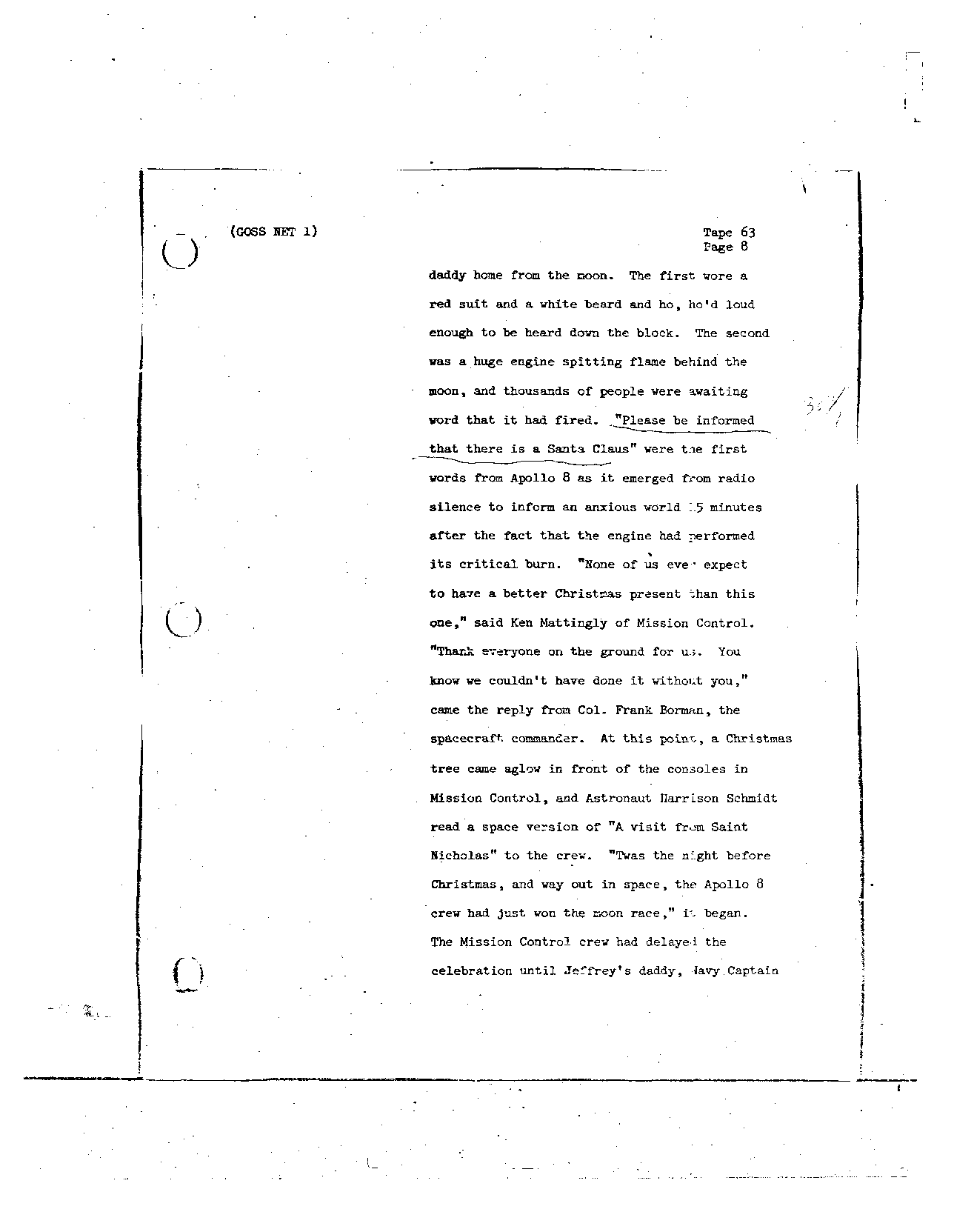 Page 501 of Apollo 8’s original transcript