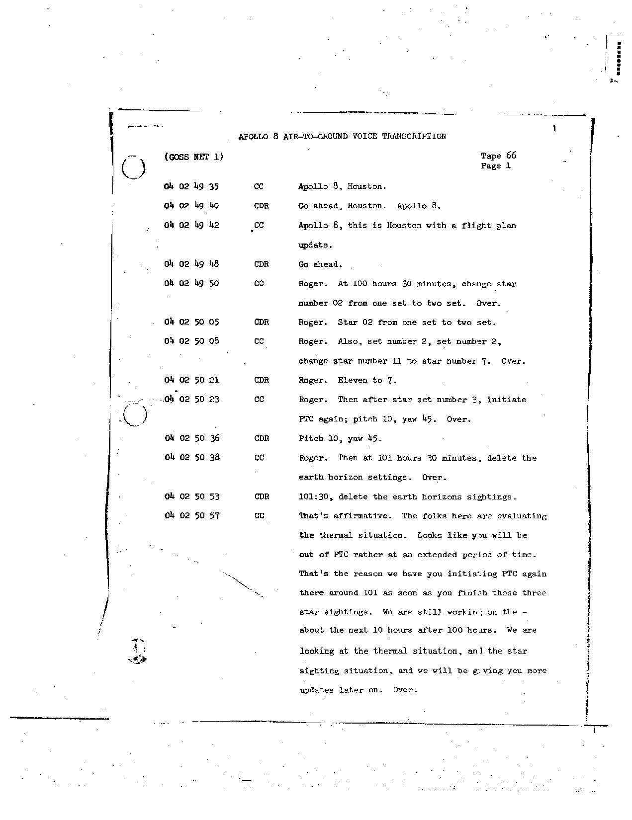 Page 520 of Apollo 8’s original transcript