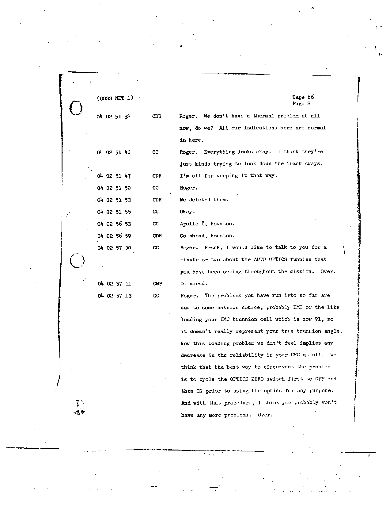Page 521 of Apollo 8’s original transcript