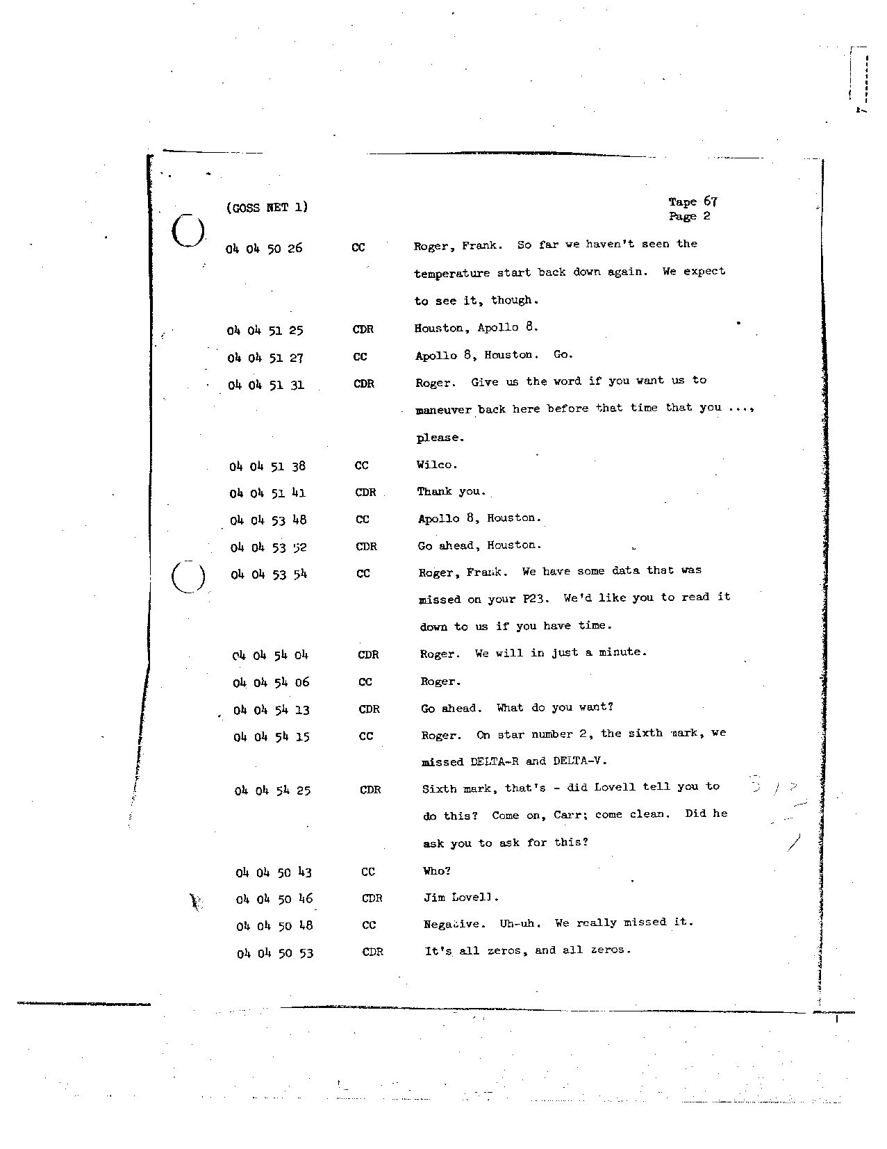 Page 528 of Apollo 8’s original transcript