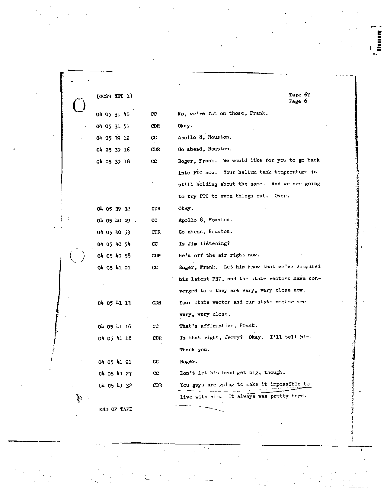 Page 532 of Apollo 8’s original transcript