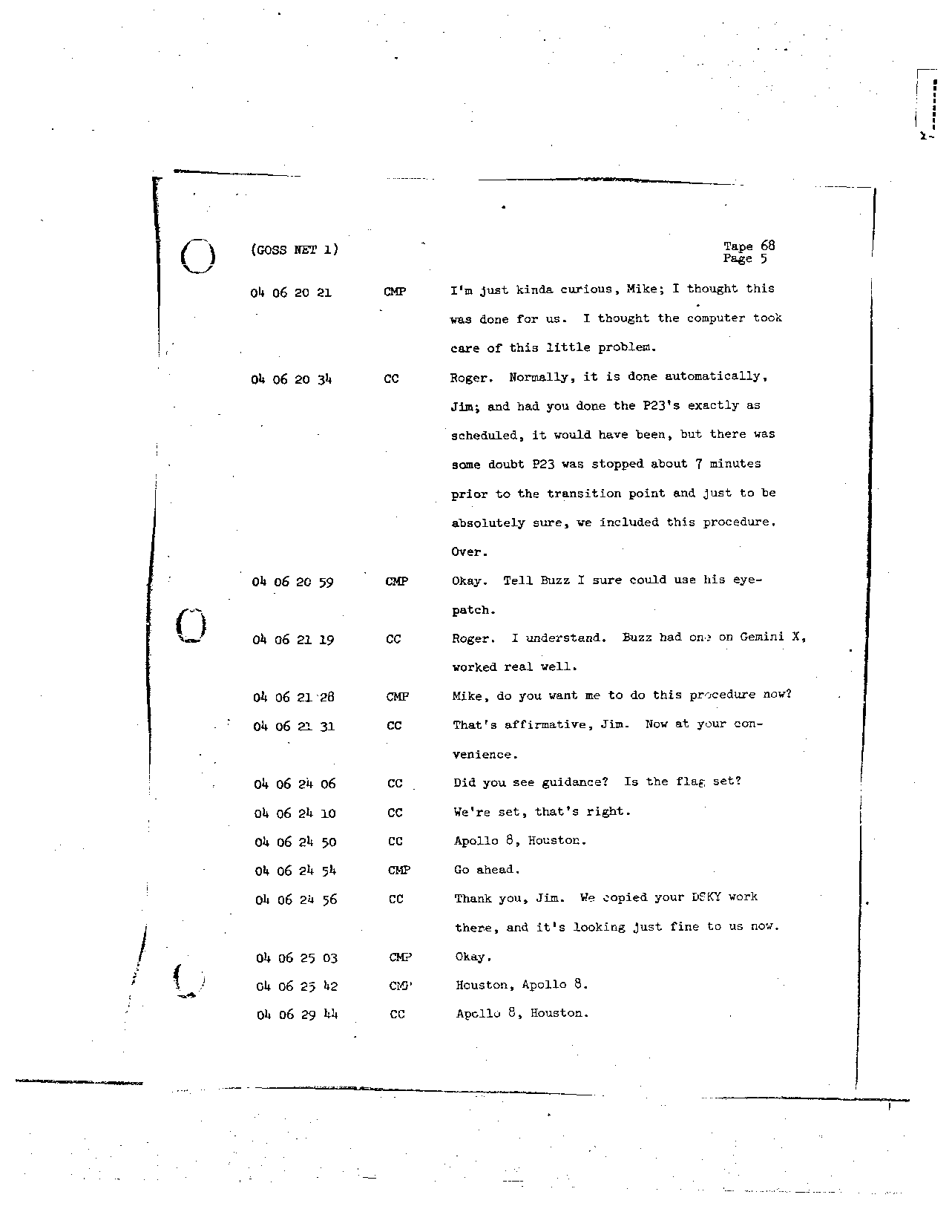 Page 537 of Apollo 8’s original transcript