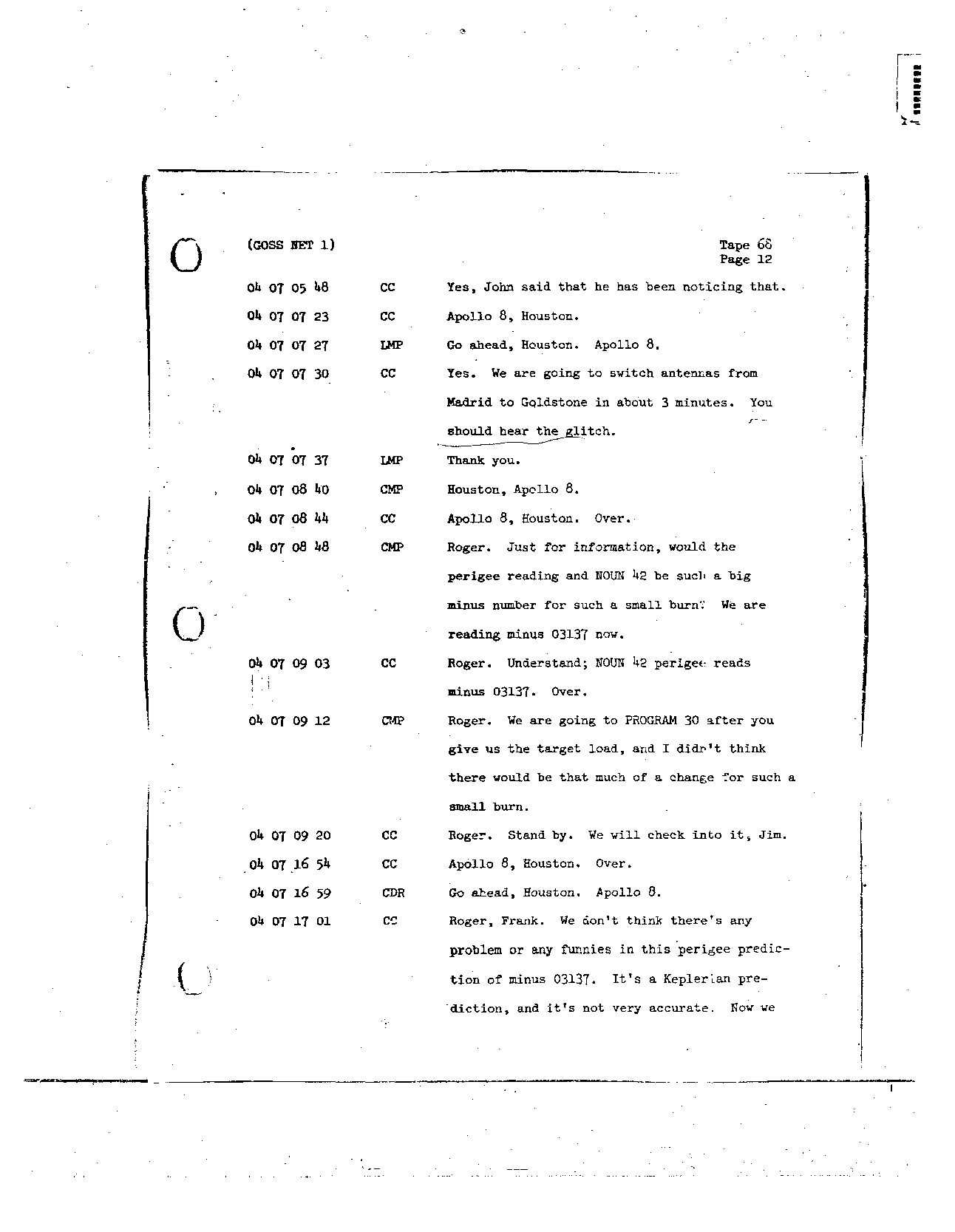 Page 544 of Apollo 8’s original transcript