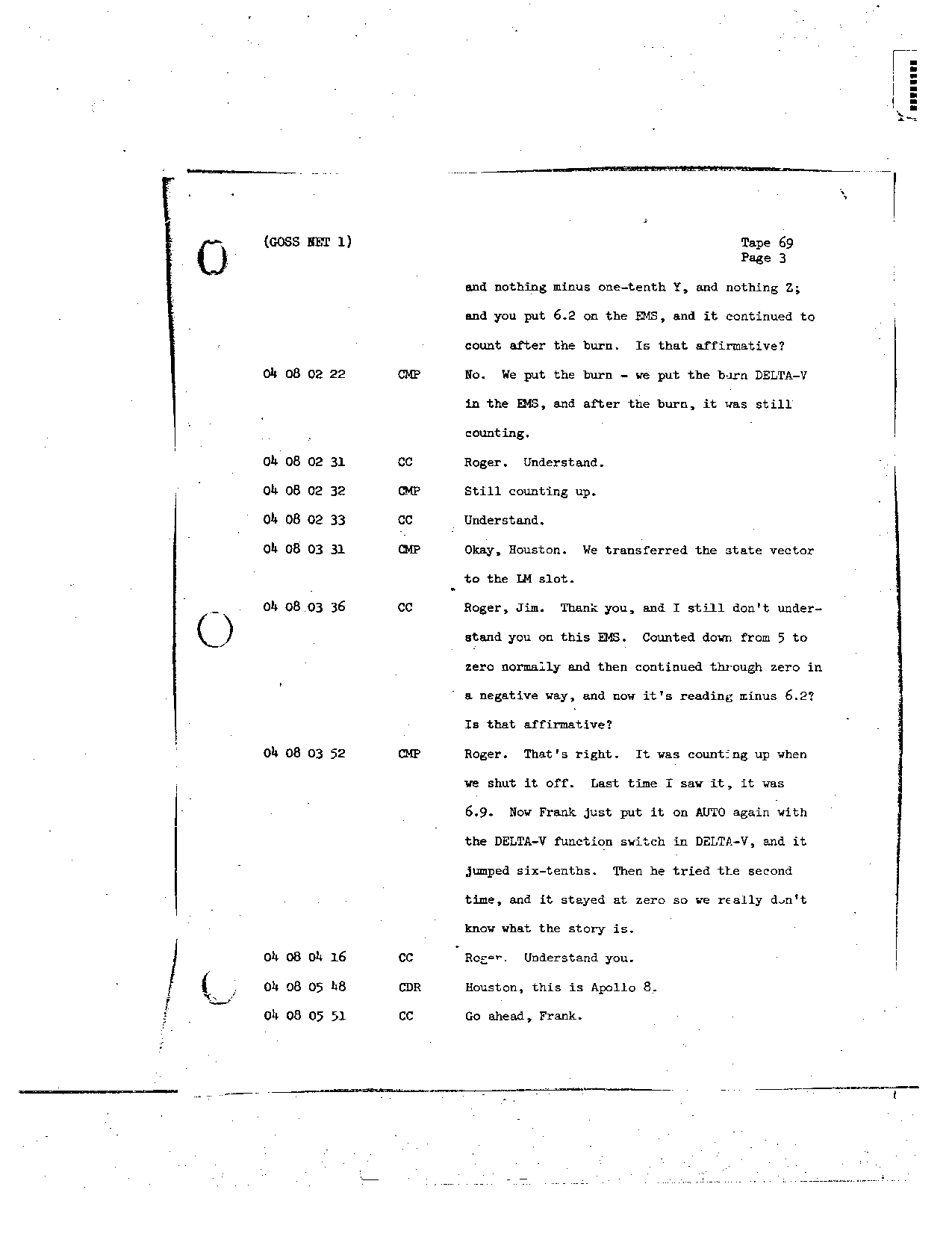 Page 549 of Apollo 8’s original transcript