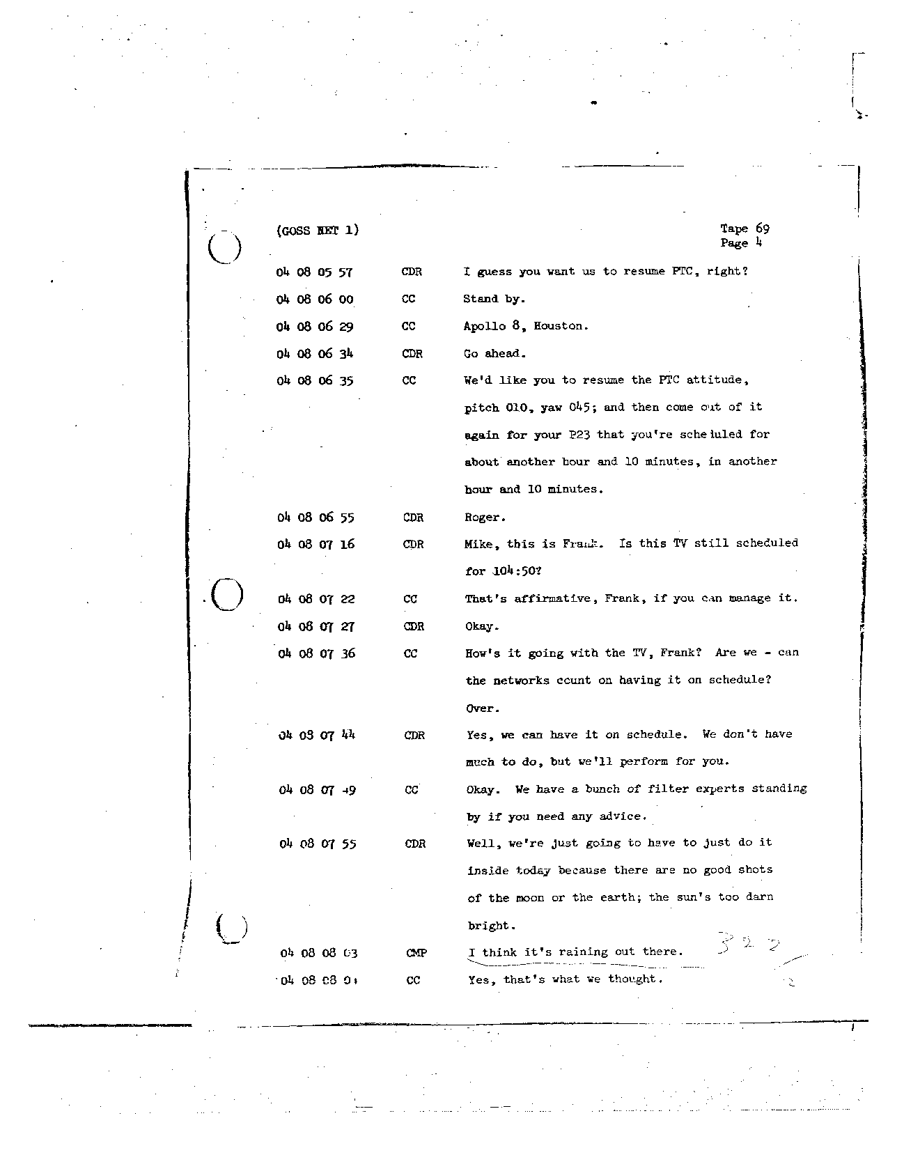 Page 550 of Apollo 8’s original transcript