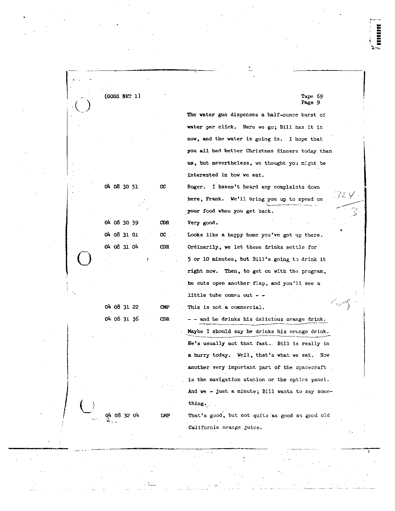 Page 555 of Apollo 8’s original transcript