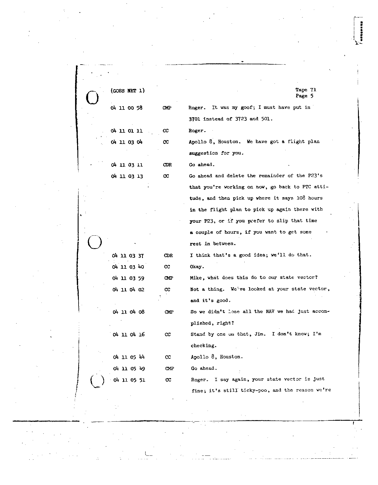 Page 568 of Apollo 8’s original transcript