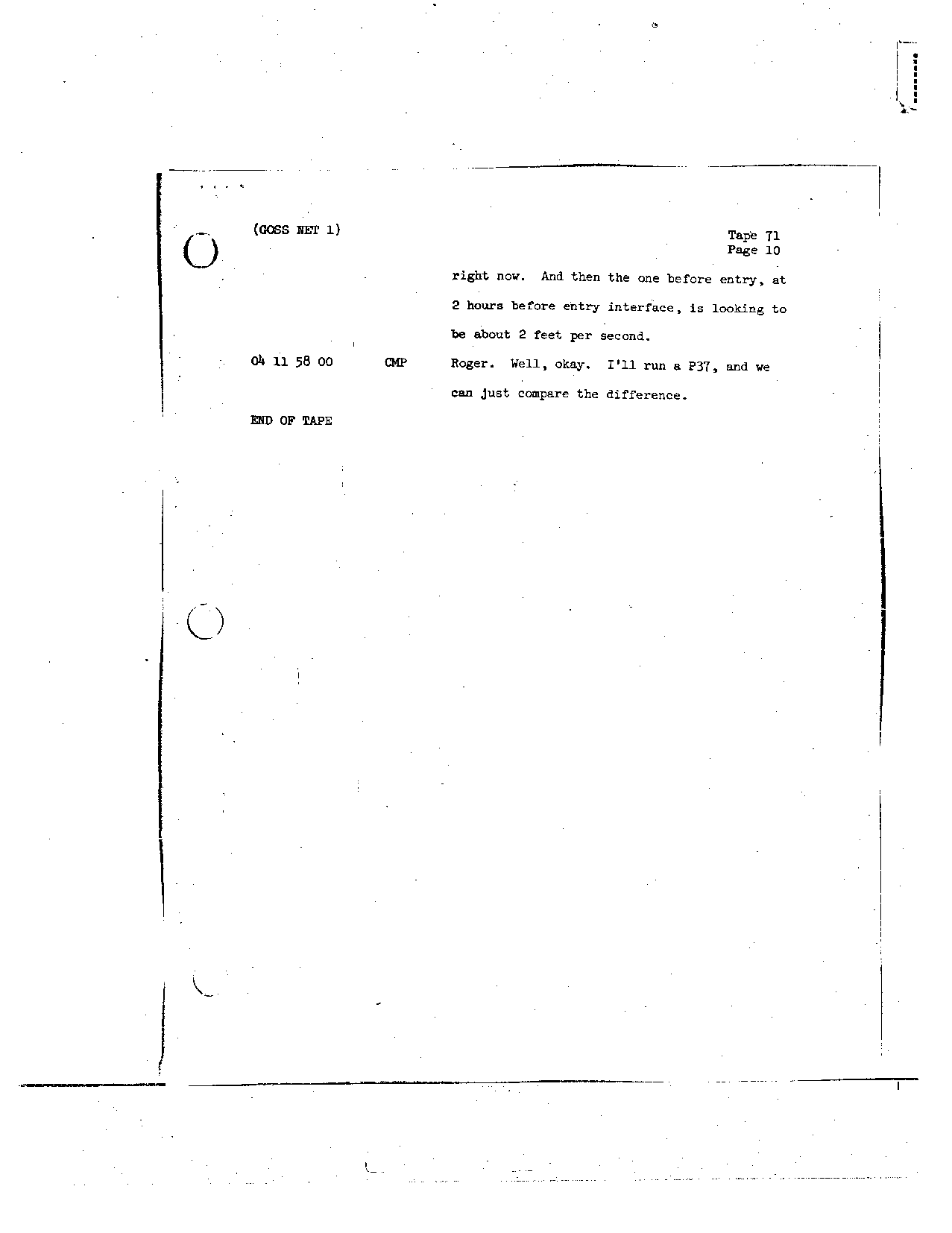 Page 573 of Apollo 8’s original transcript