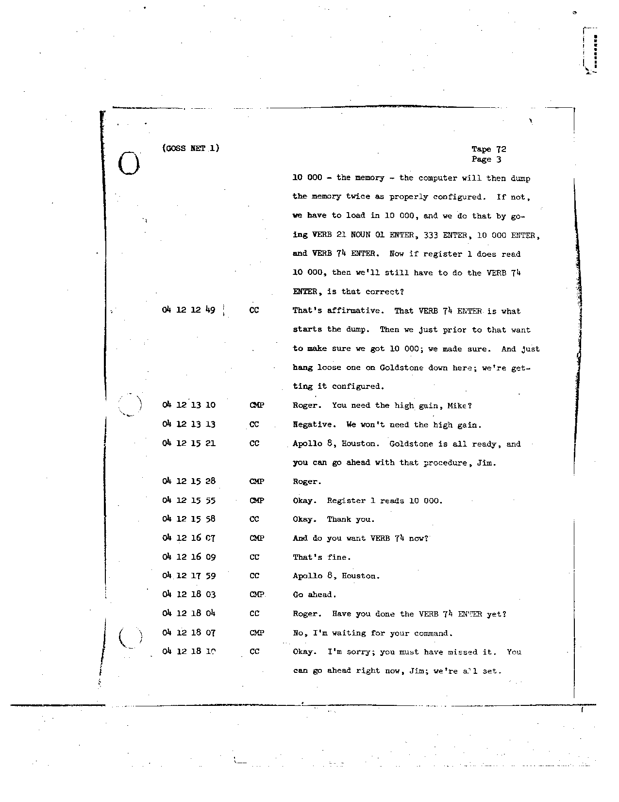 Page 576 of Apollo 8’s original transcript