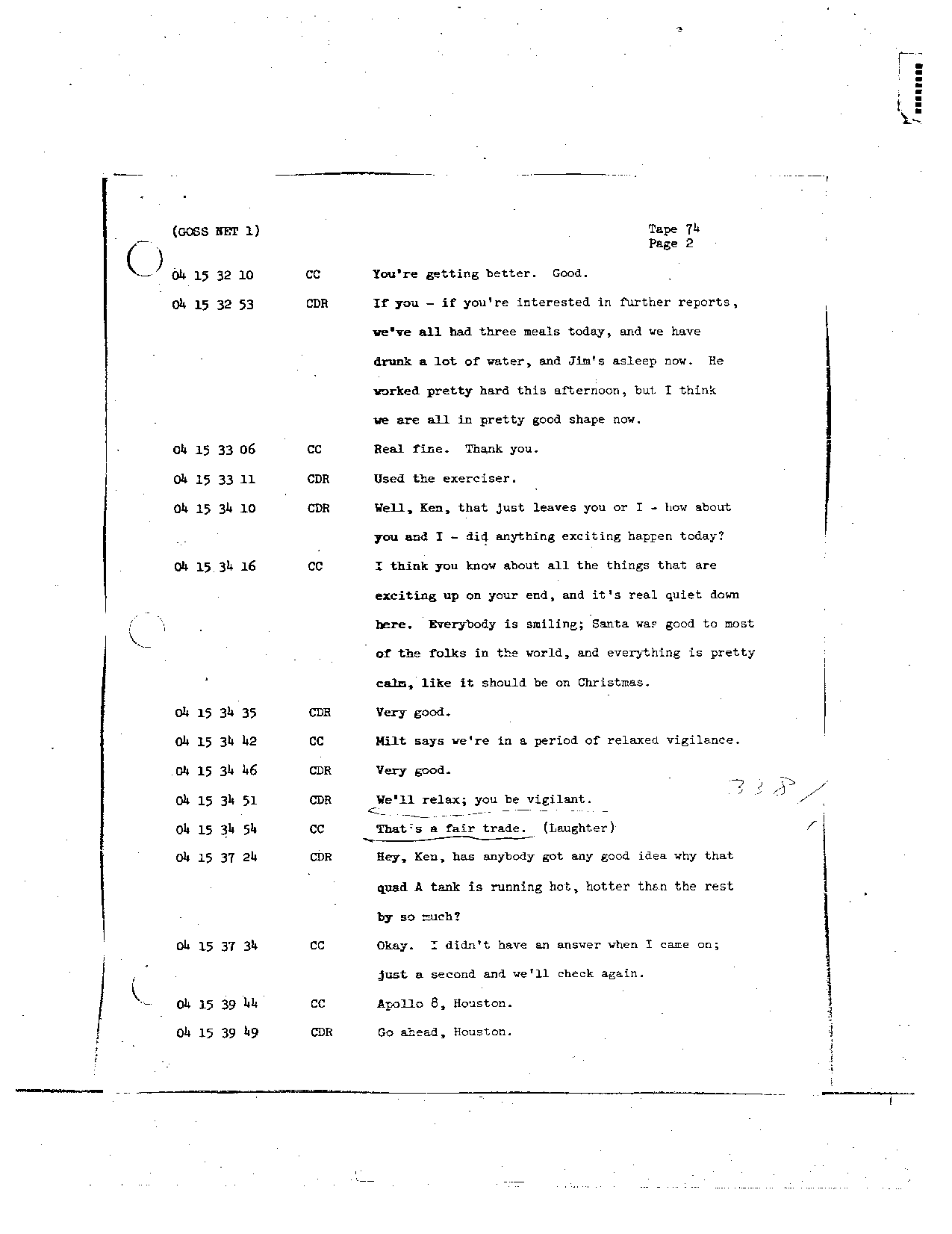 Page 597 of Apollo 8’s original transcript