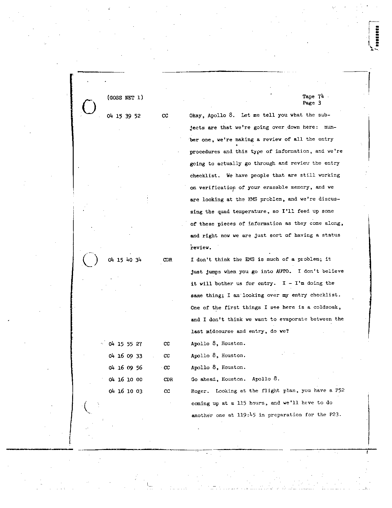 Page 598 of Apollo 8’s original transcript