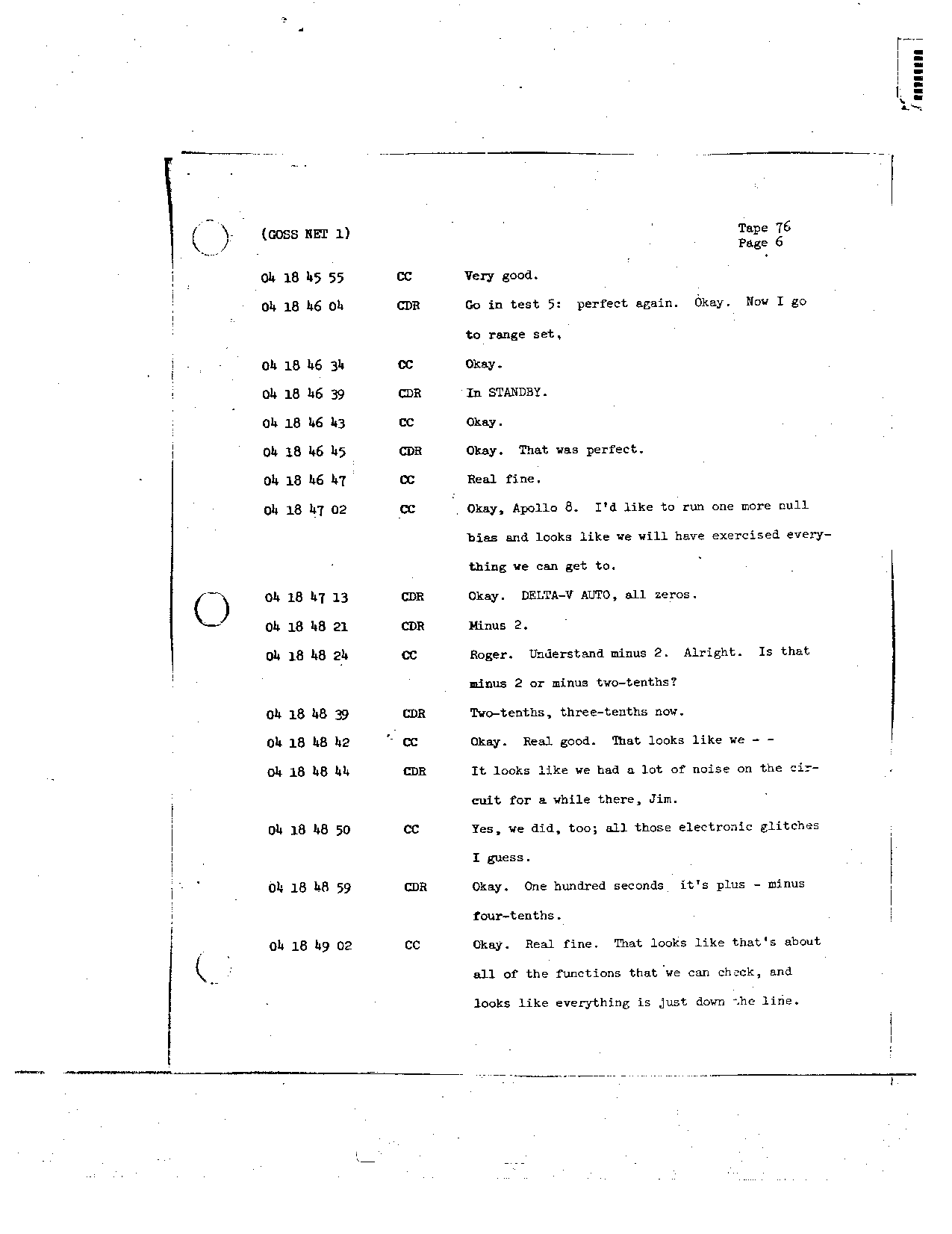 Page 614 of Apollo 8’s original transcript