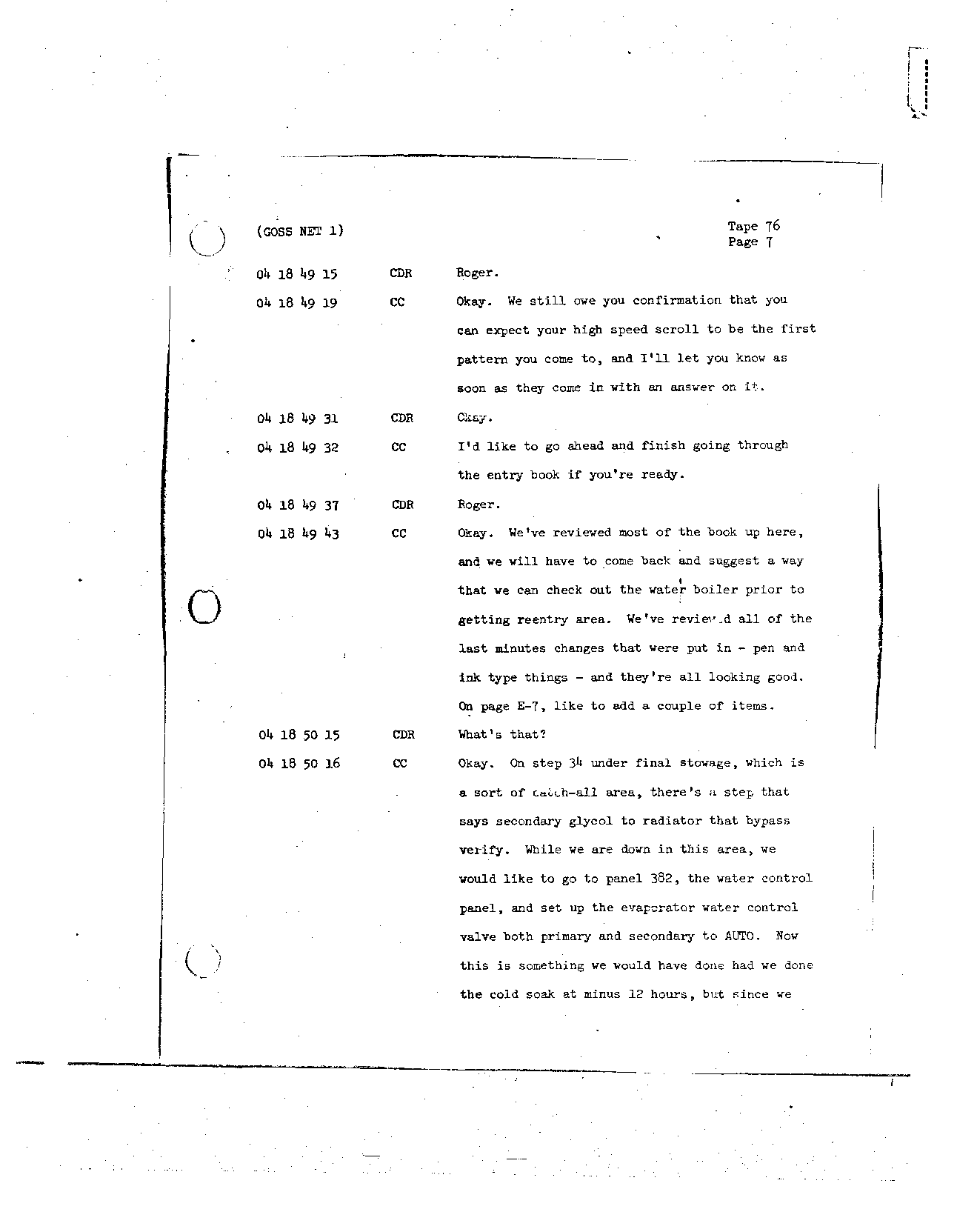 Page 615 of Apollo 8’s original transcript