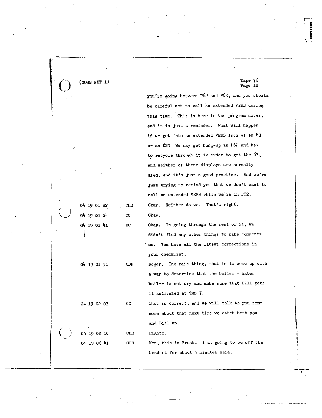 Page 620 of Apollo 8’s original transcript