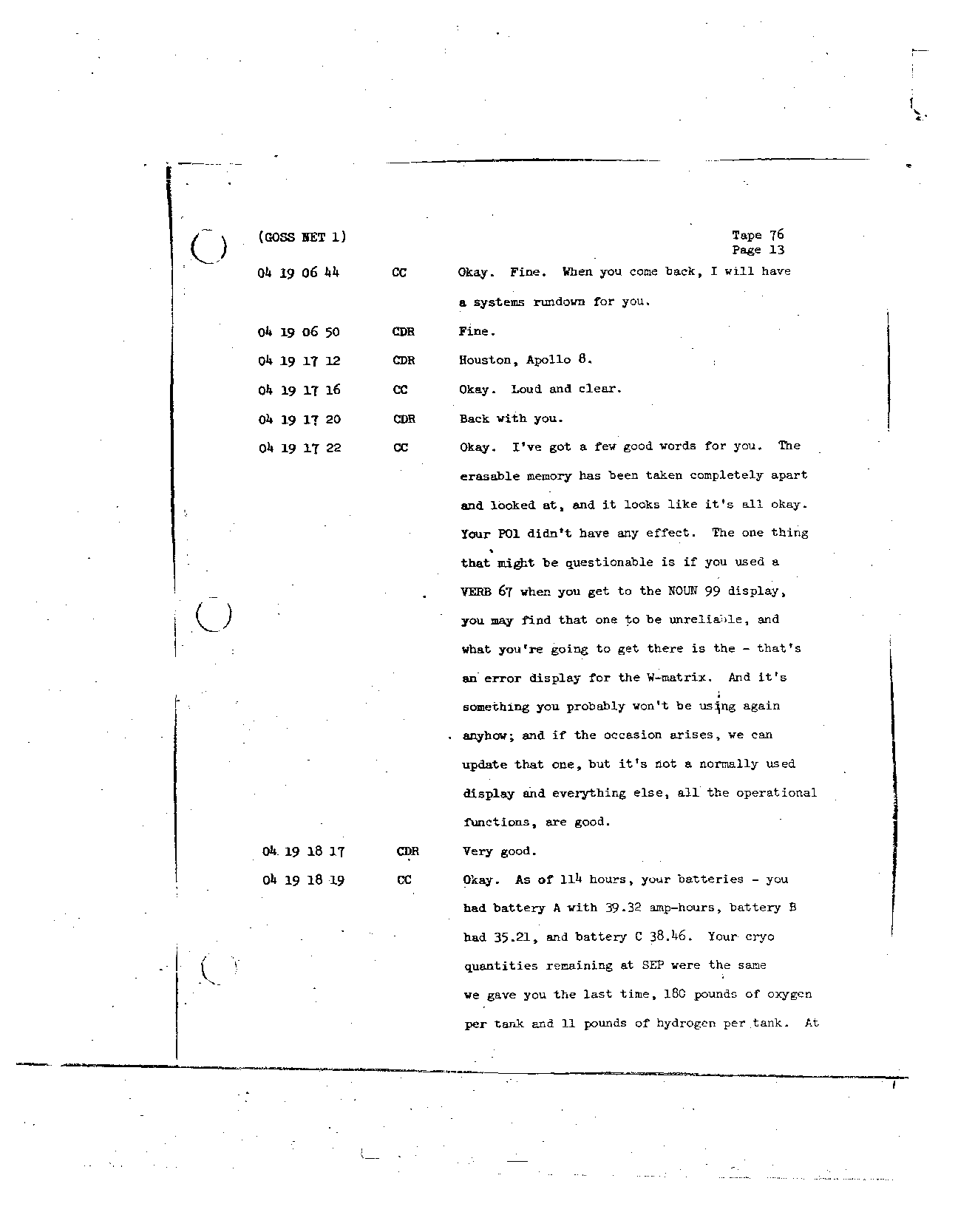 Page 621 of Apollo 8’s original transcript