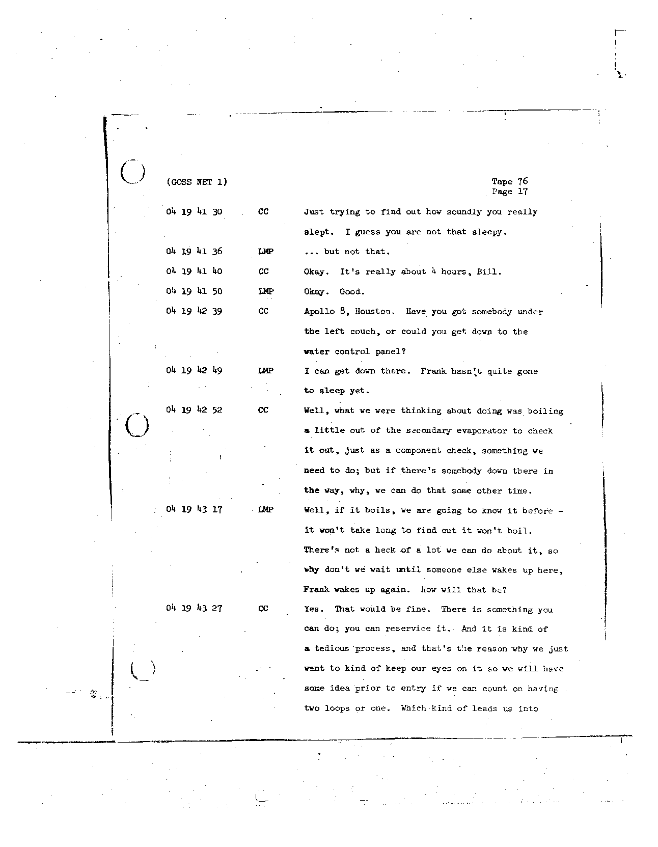 Page 625 of Apollo 8’s original transcript