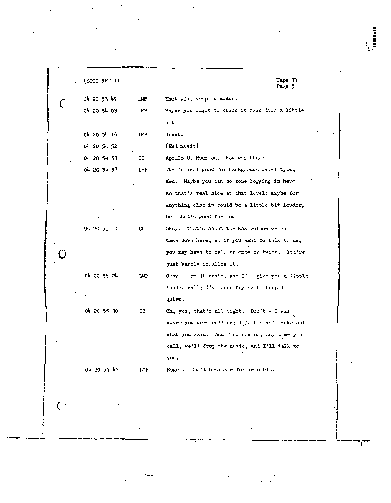 Page 635 of Apollo 8’s original transcript