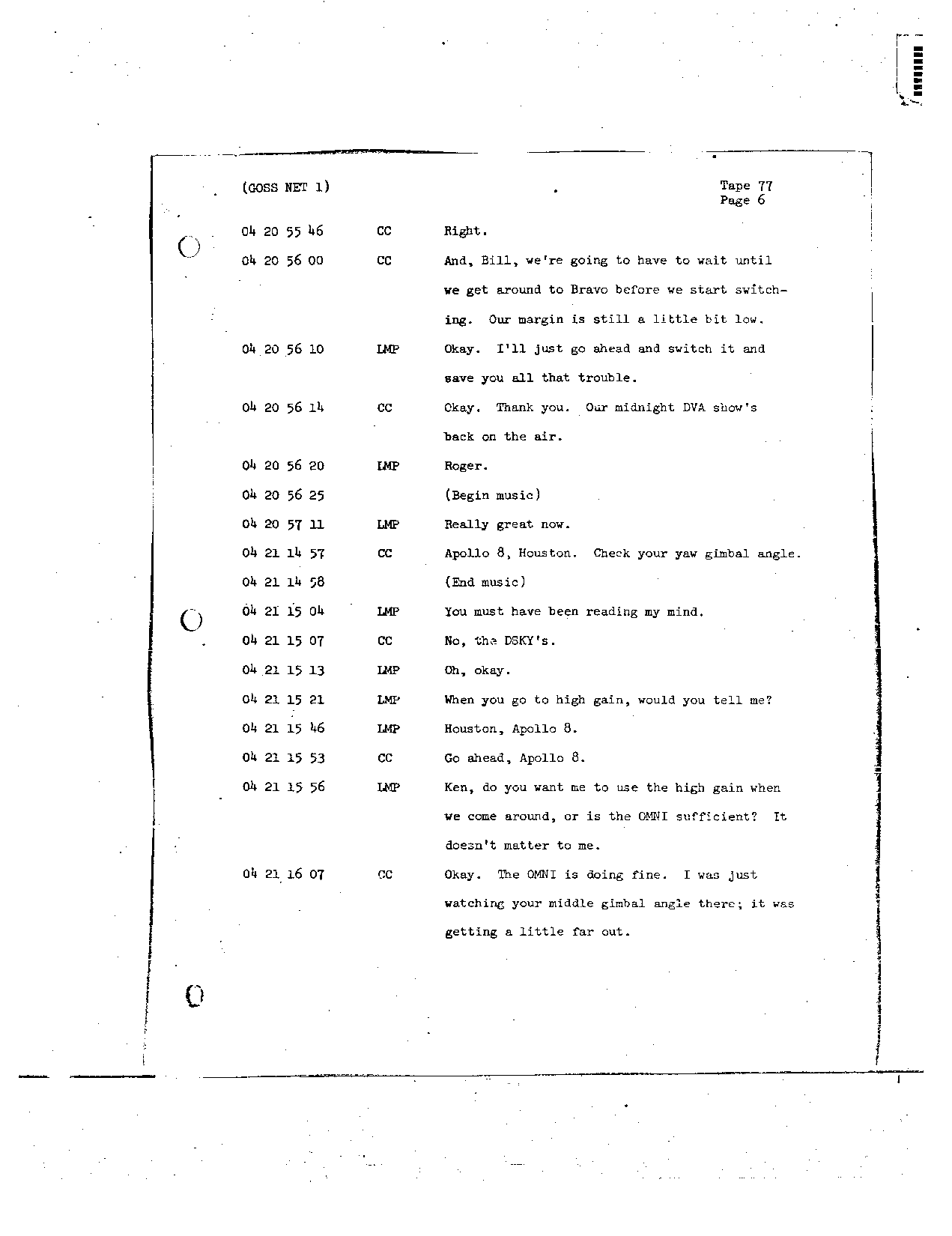 Page 636 of Apollo 8’s original transcript