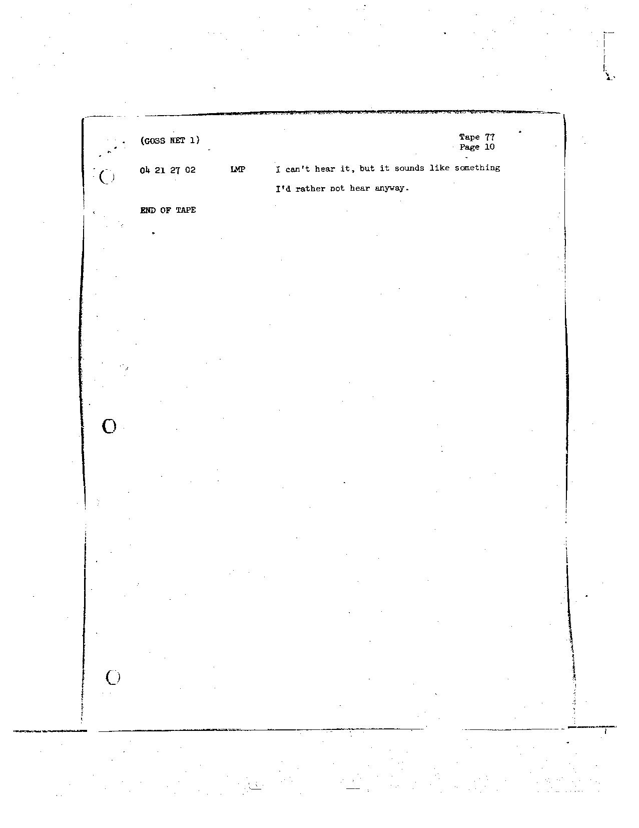 Page 640 of Apollo 8’s original transcript