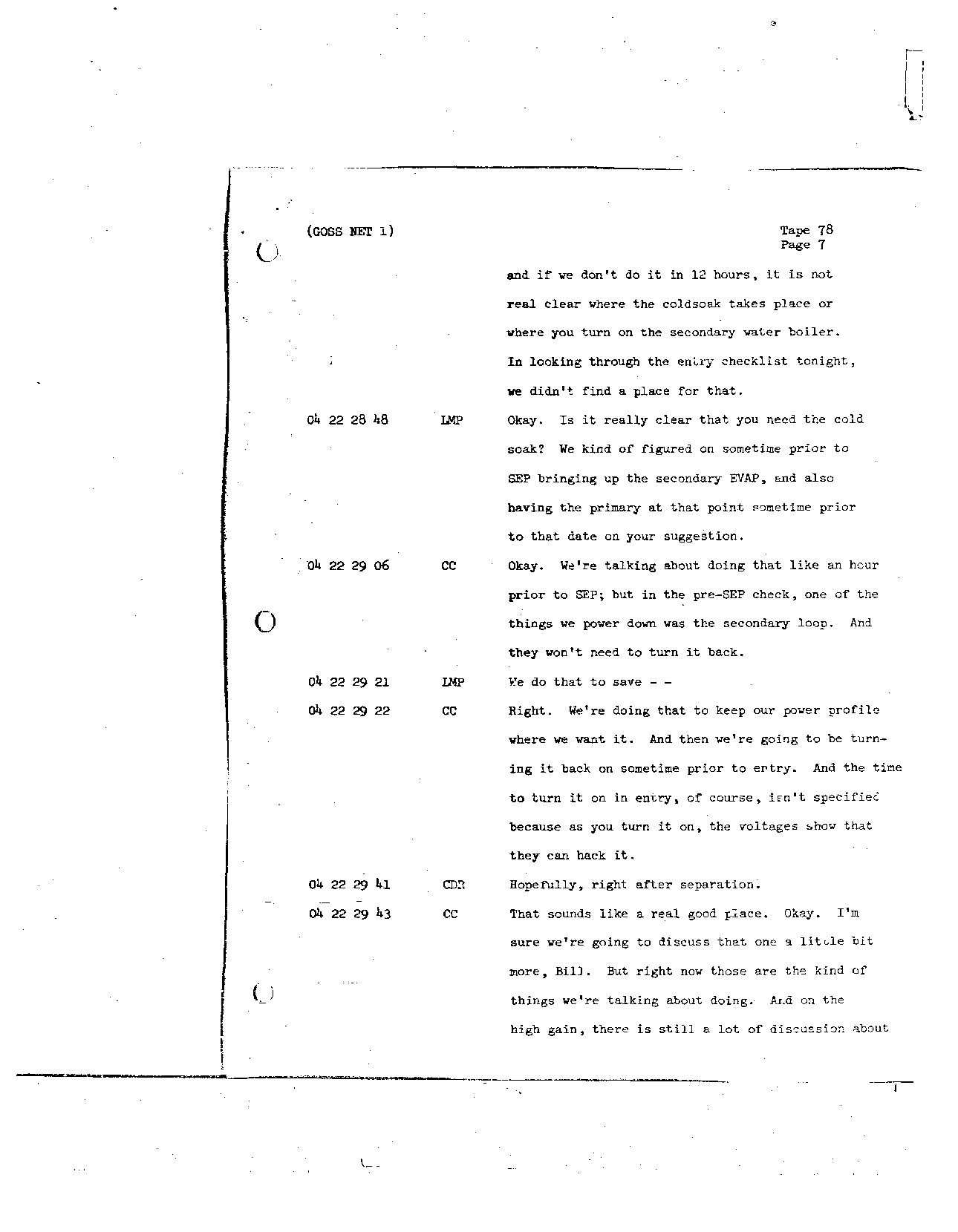 Page 647 of Apollo 8’s original transcript