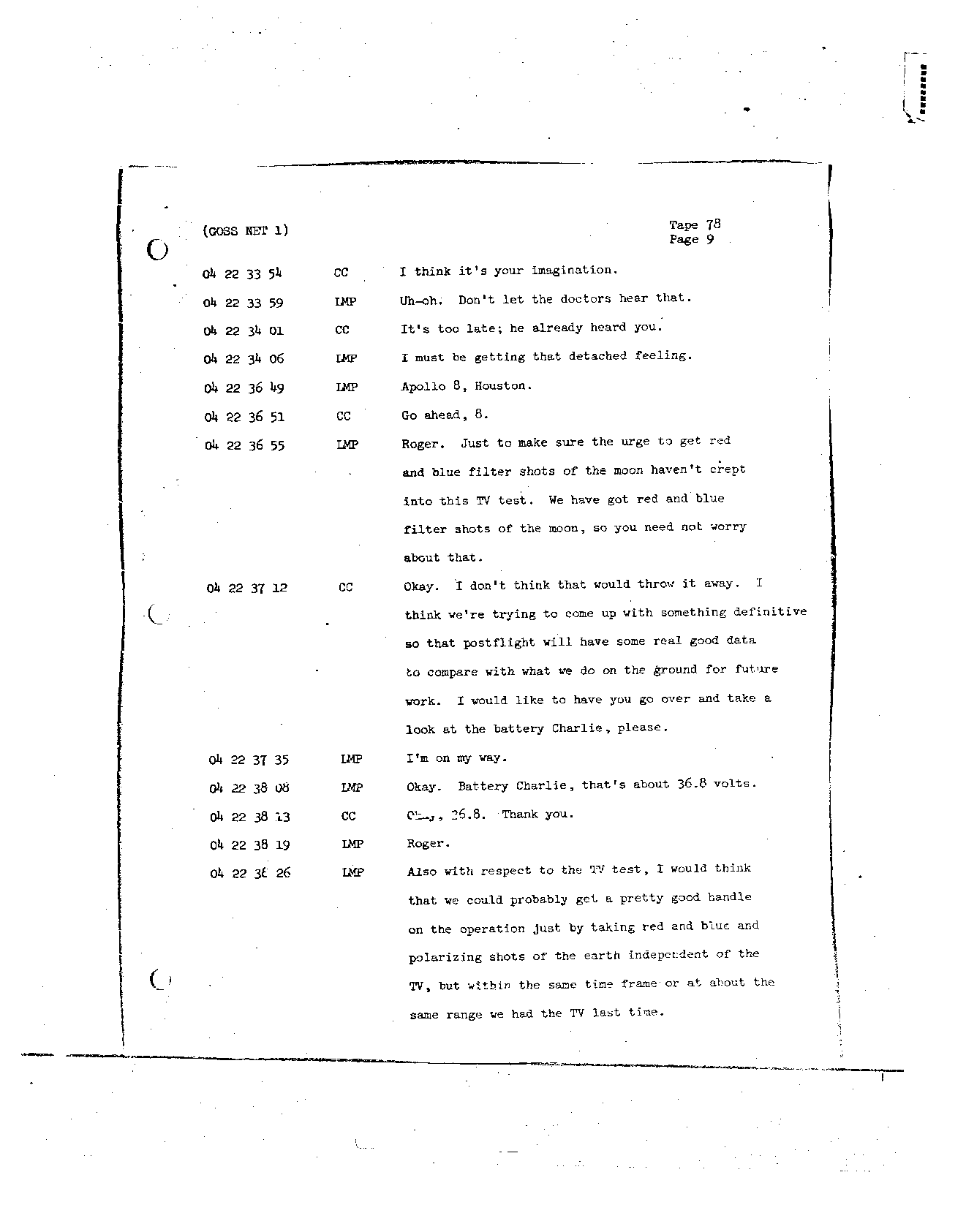 Page 649 of Apollo 8’s original transcript