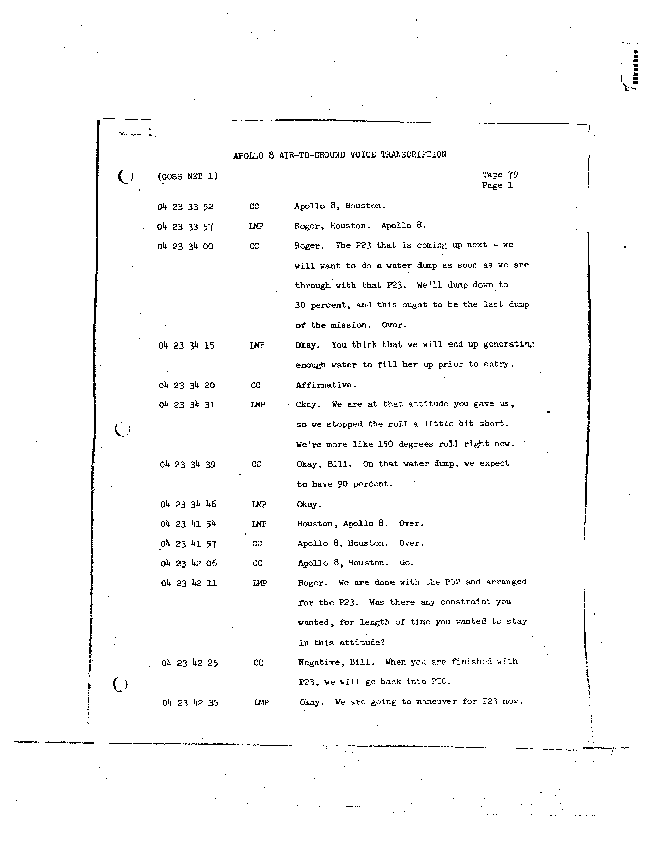 Page 652 of Apollo 8’s original transcript
