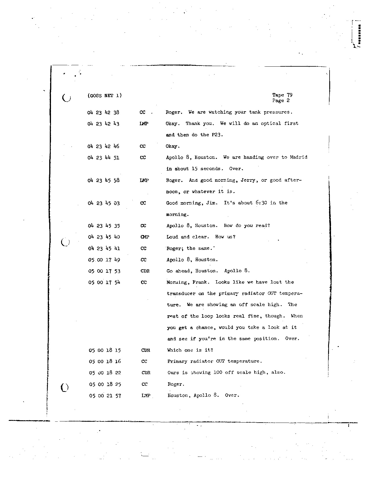 Page 653 of Apollo 8’s original transcript