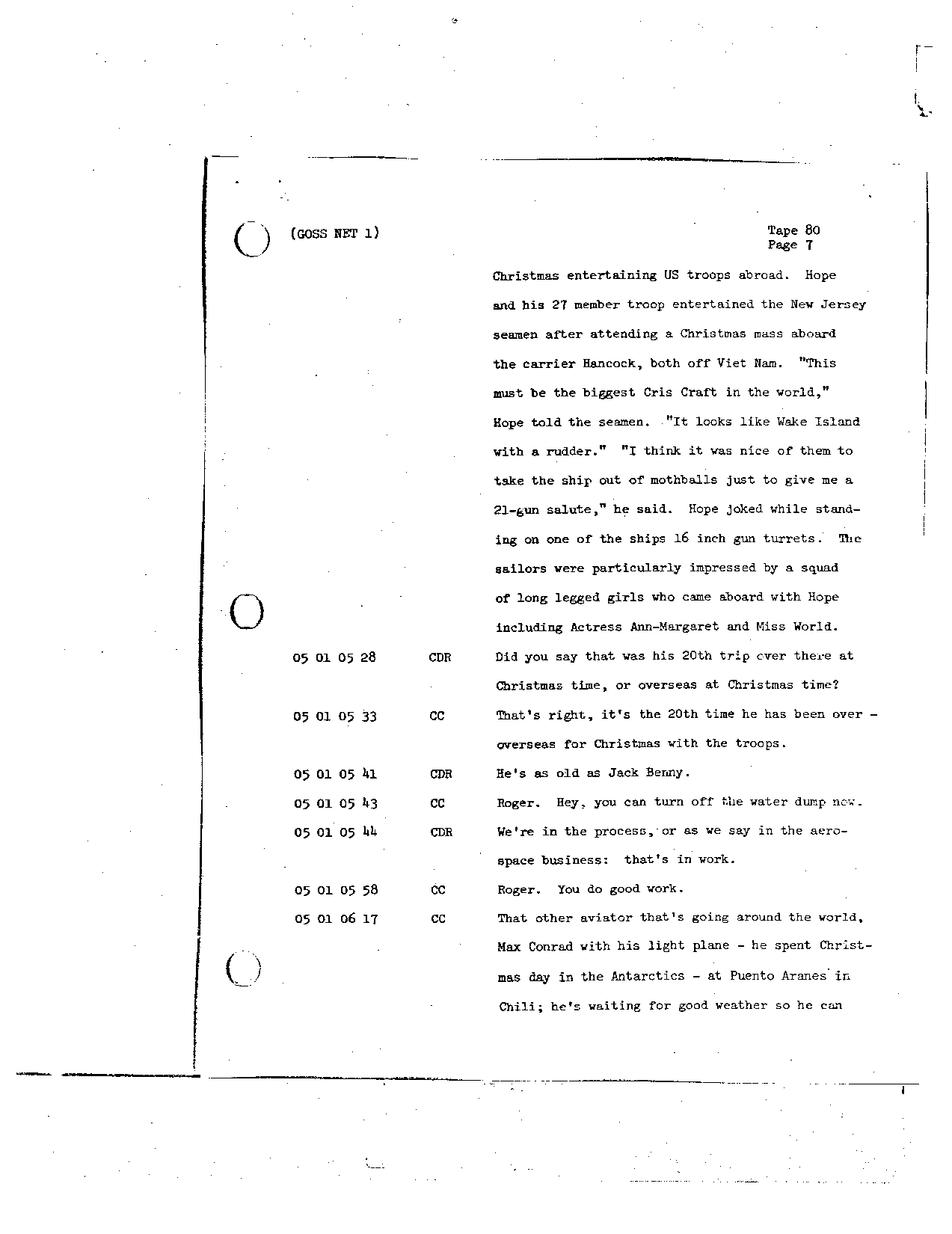 Page 664 of Apollo 8’s original transcript