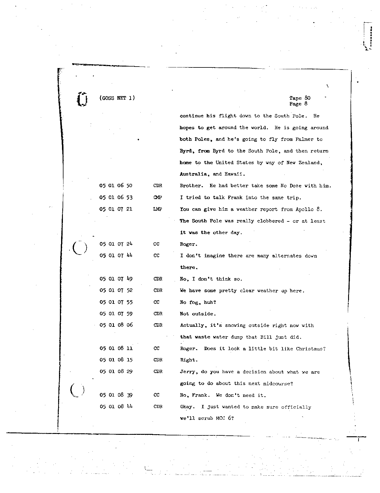 Page 665 of Apollo 8’s original transcript