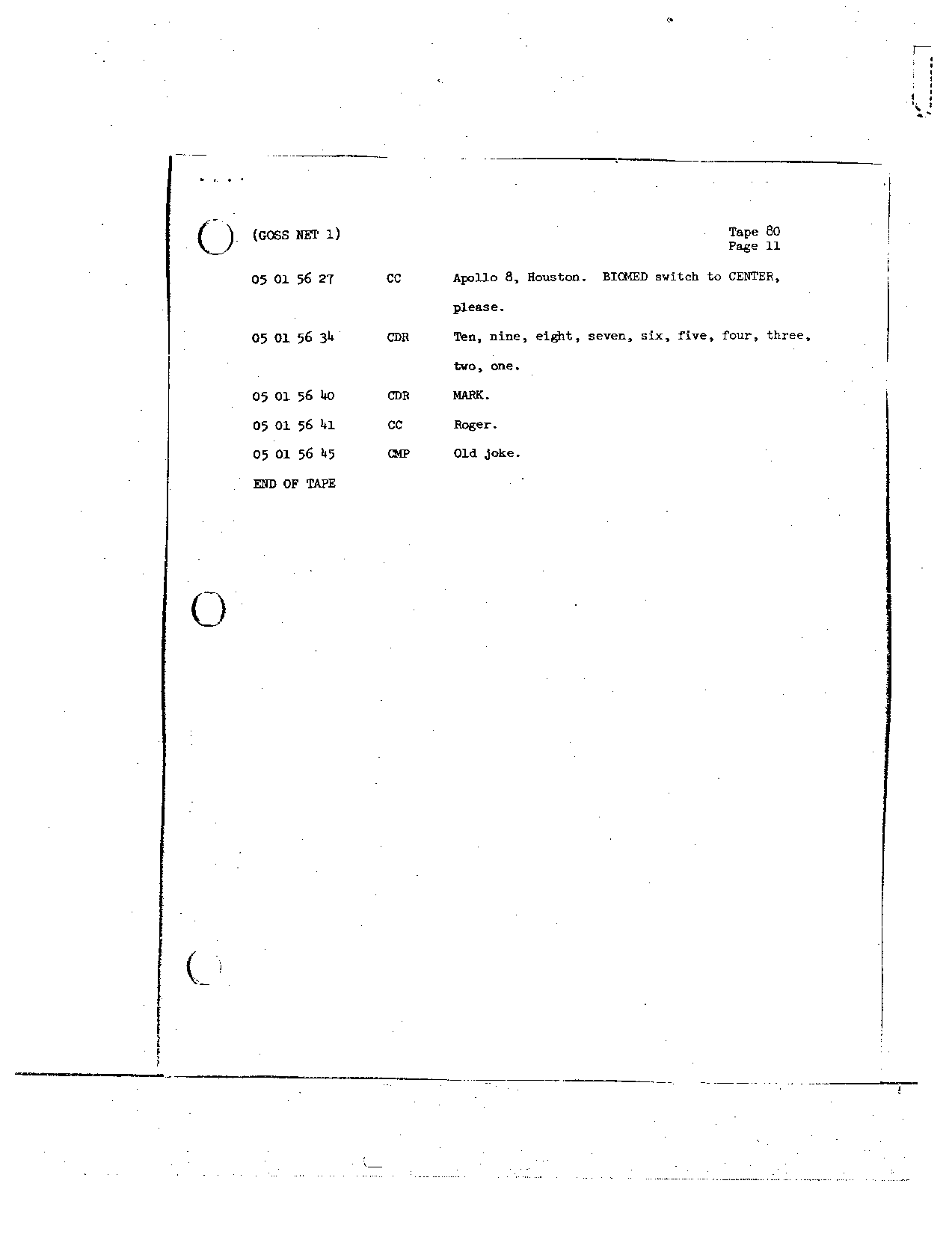 Page 668 of Apollo 8’s original transcript