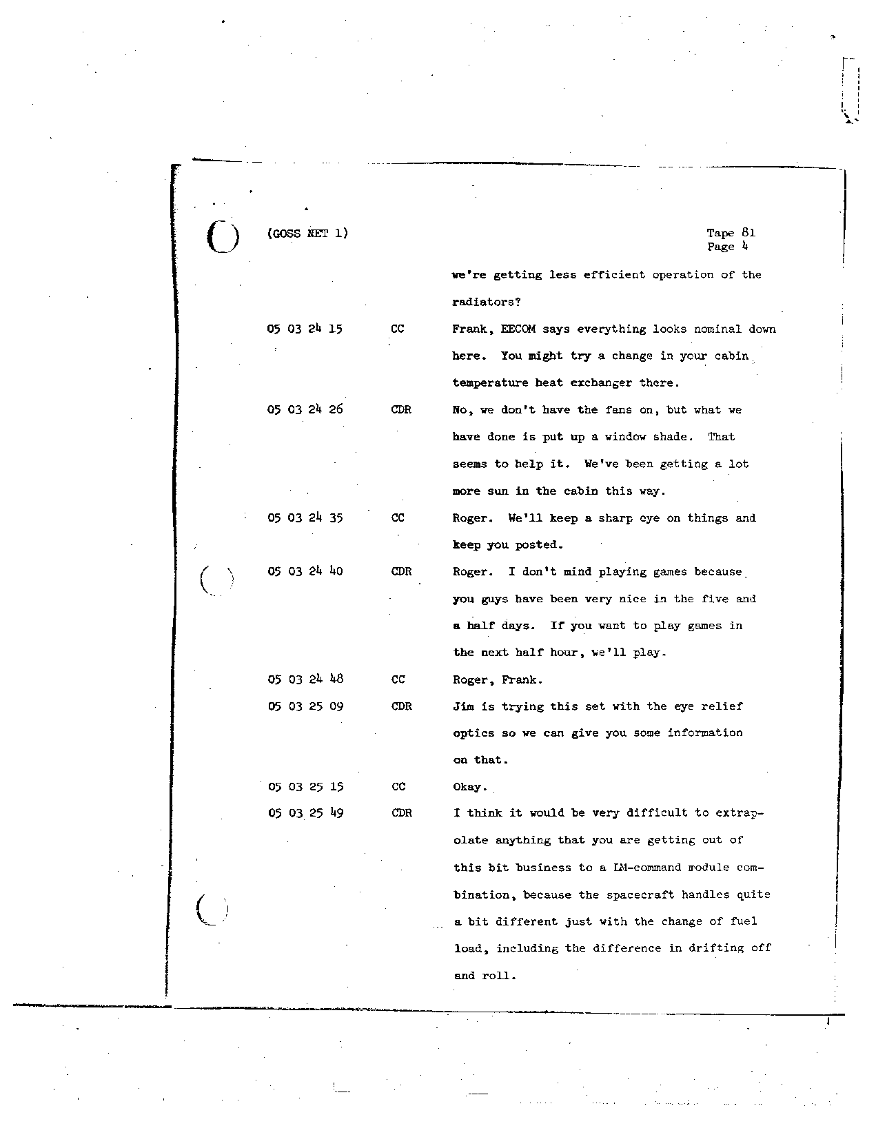 Page 672 of Apollo 8’s original transcript