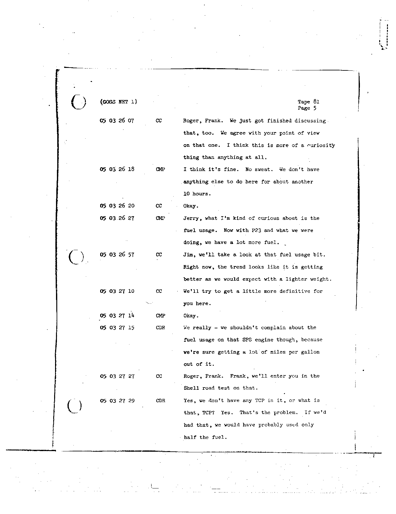 Page 673 of Apollo 8’s original transcript