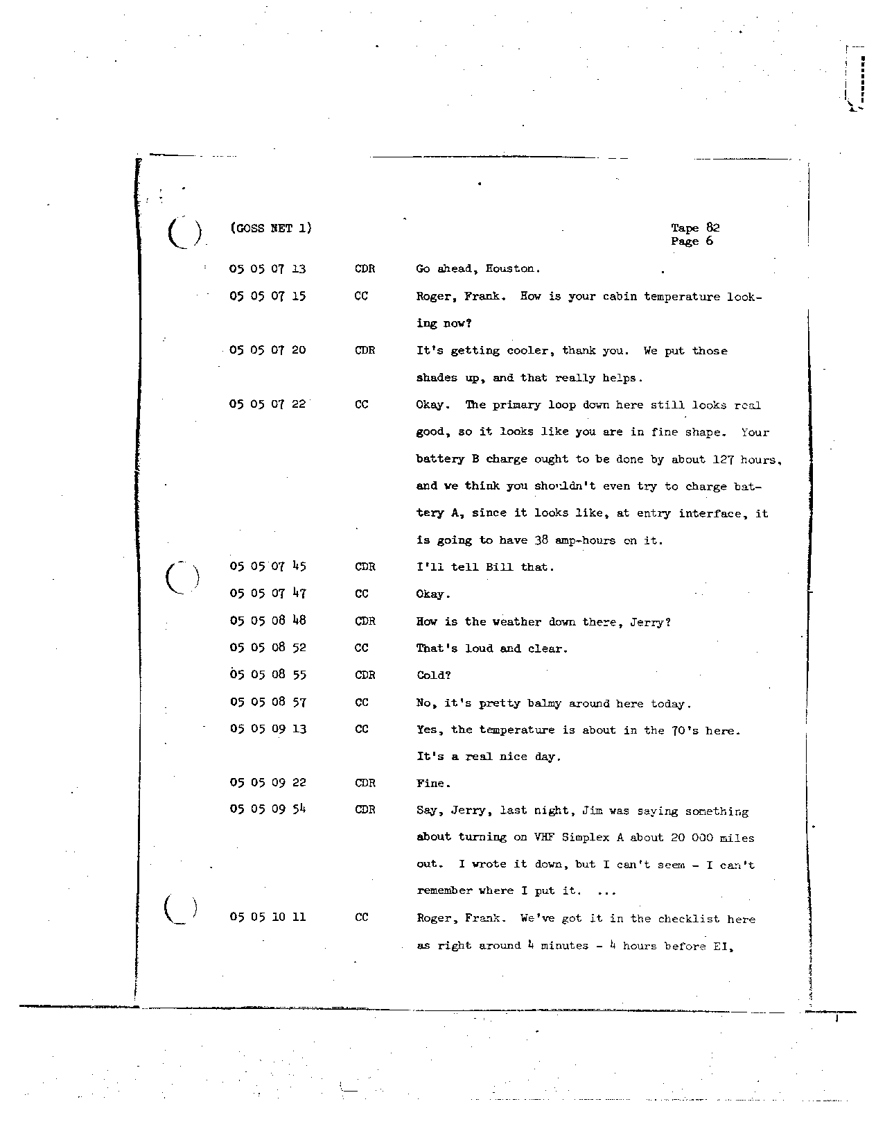Page 682 of Apollo 8’s original transcript