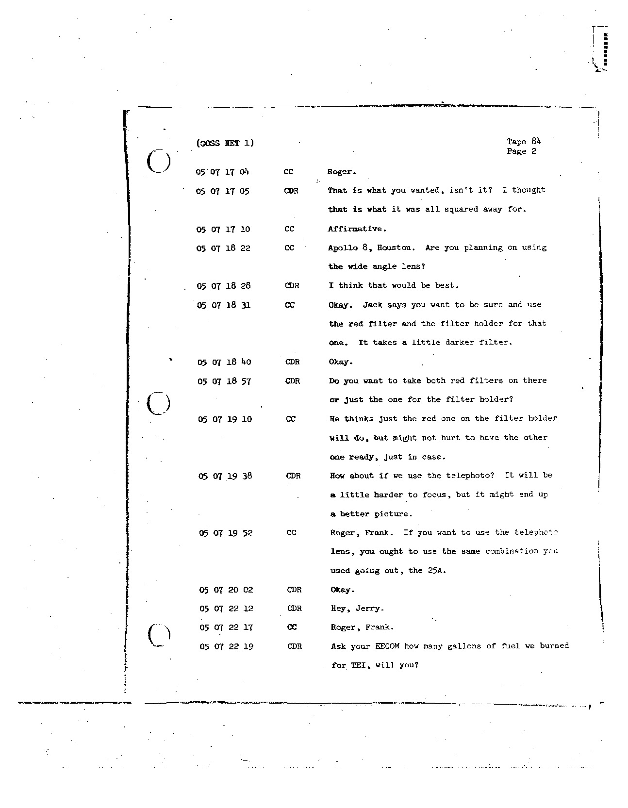 Page 688 of Apollo 8’s original transcript