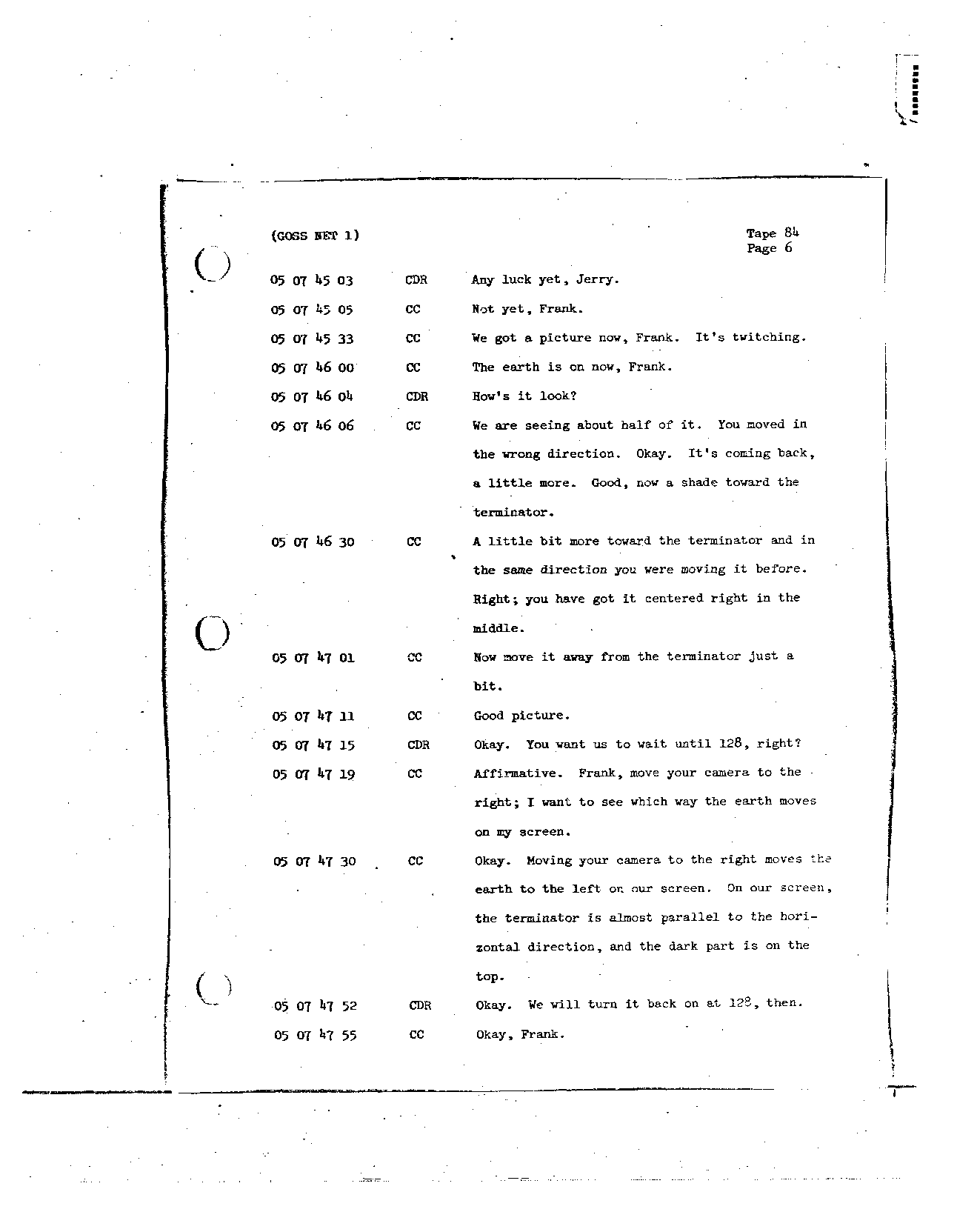 Page 692 of Apollo 8’s original transcript