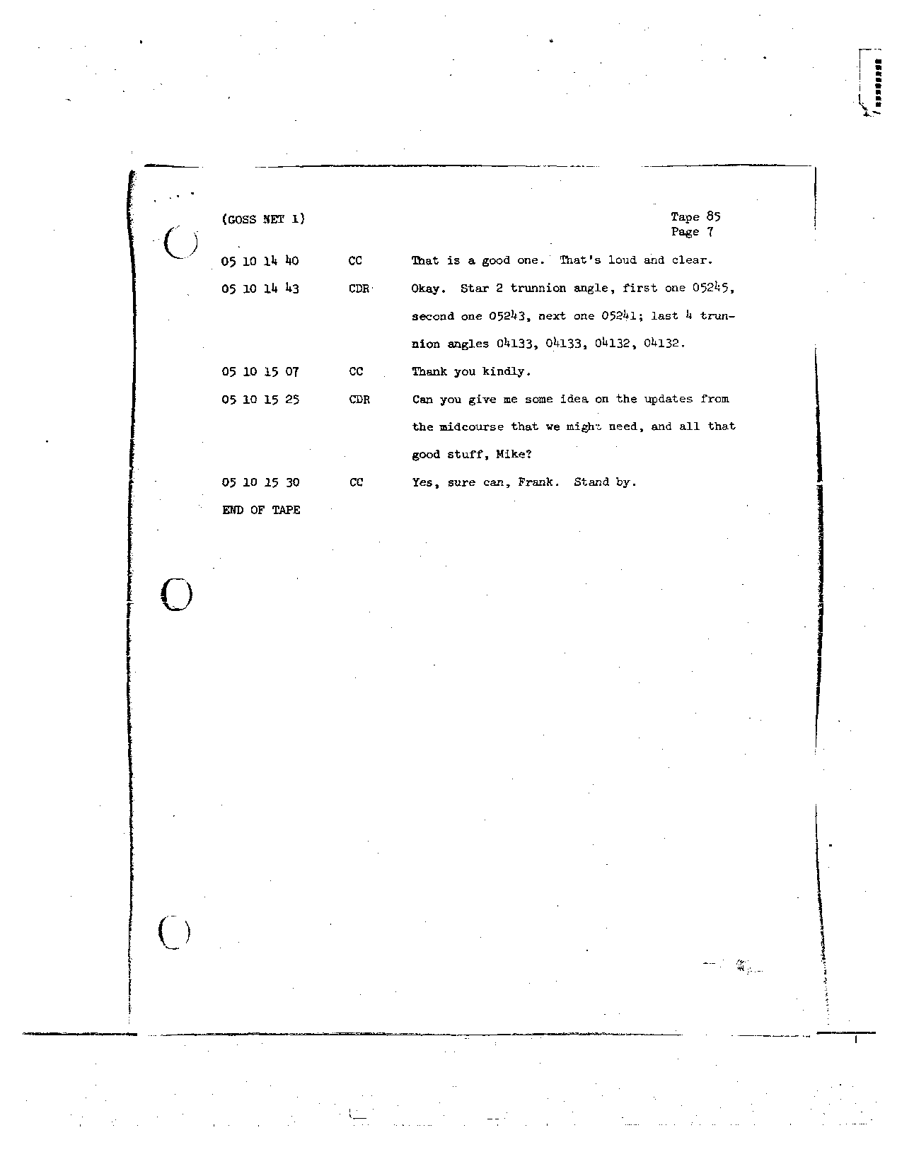 Page 708 of Apollo 8’s original transcript