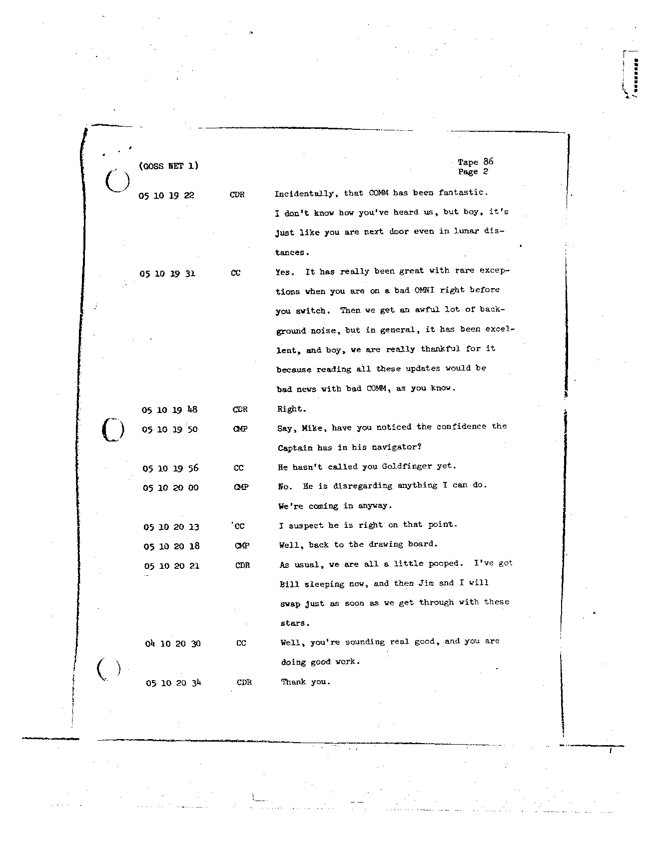 Page 710 of Apollo 8’s original transcript