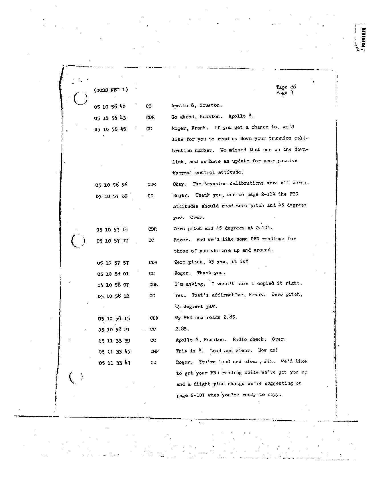 Page 711 of Apollo 8’s original transcript