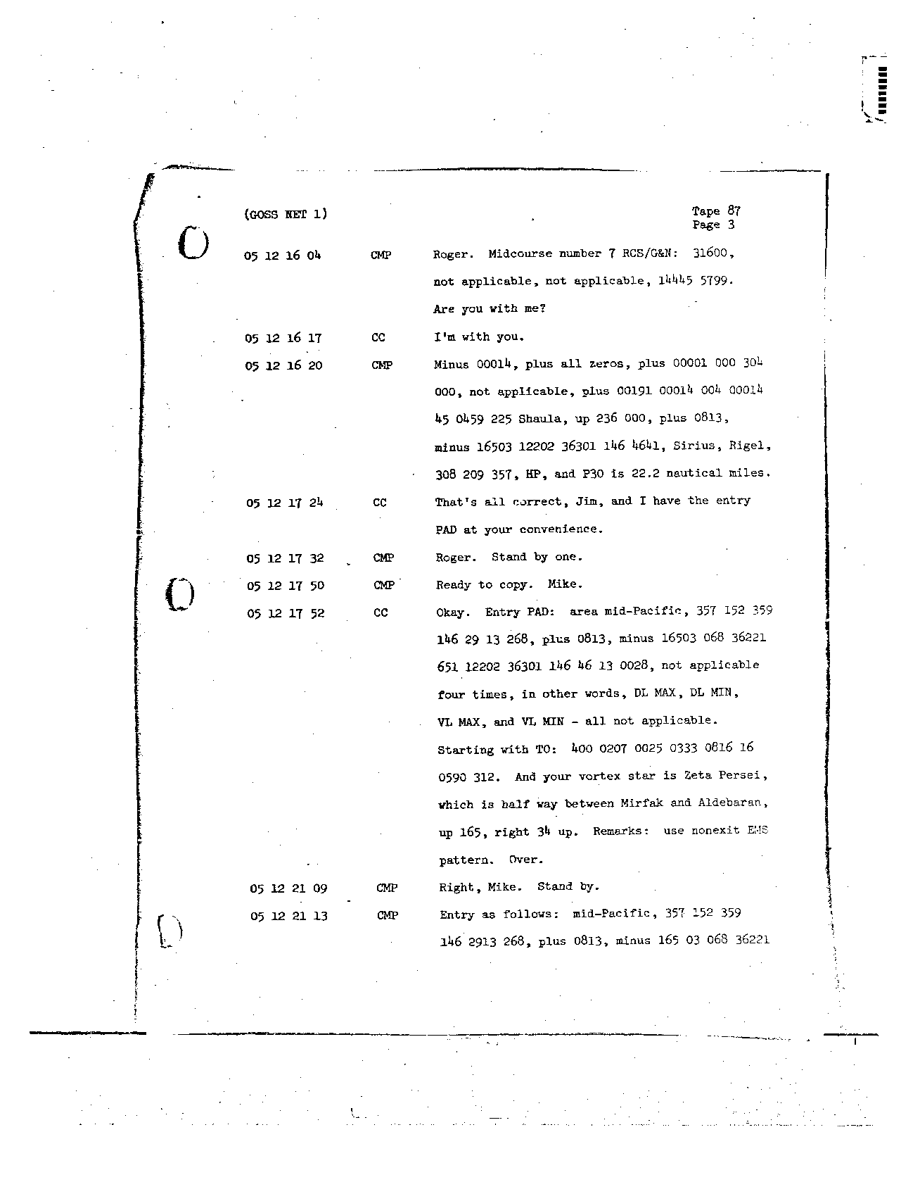 Page 715 of Apollo 8’s original transcript