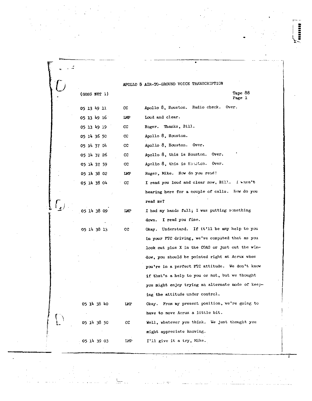 Page 720 of Apollo 8’s original transcript